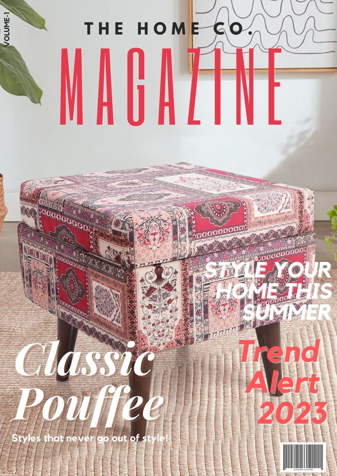 Storage Pouffe: A Versatile Solution for Clutter-Free Living Space !