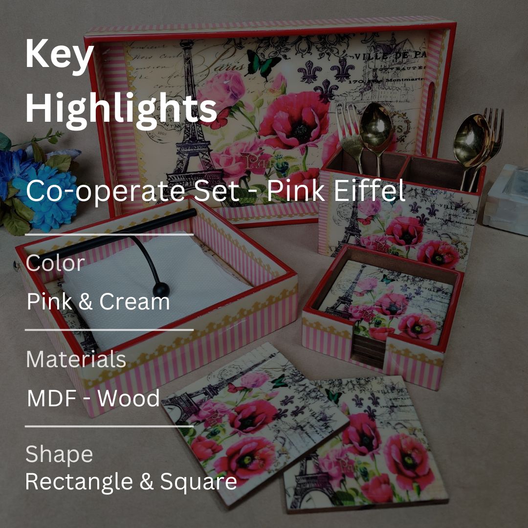 Co-operate Set - Pink Eiffel