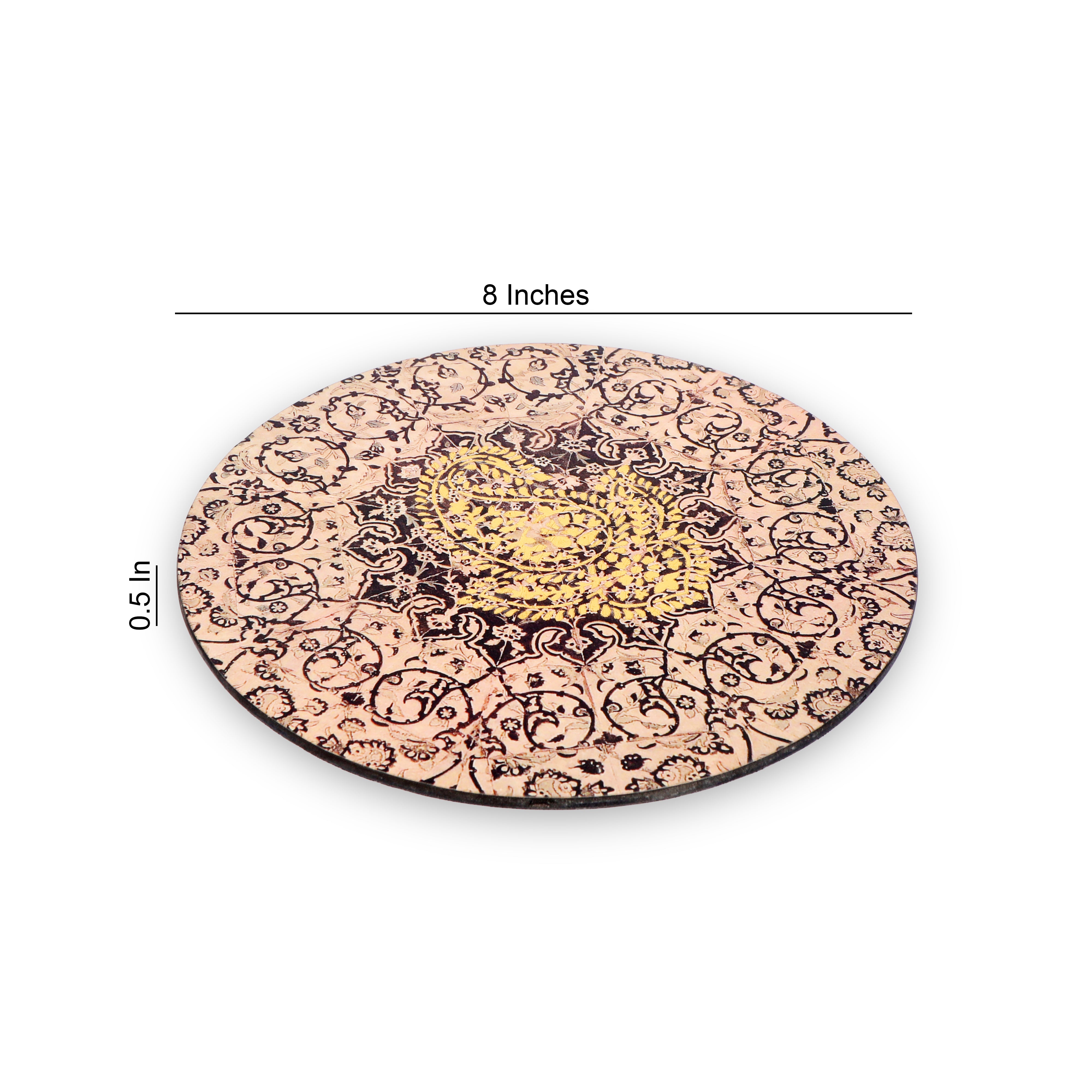 Trivet - Beige Turkish - Round