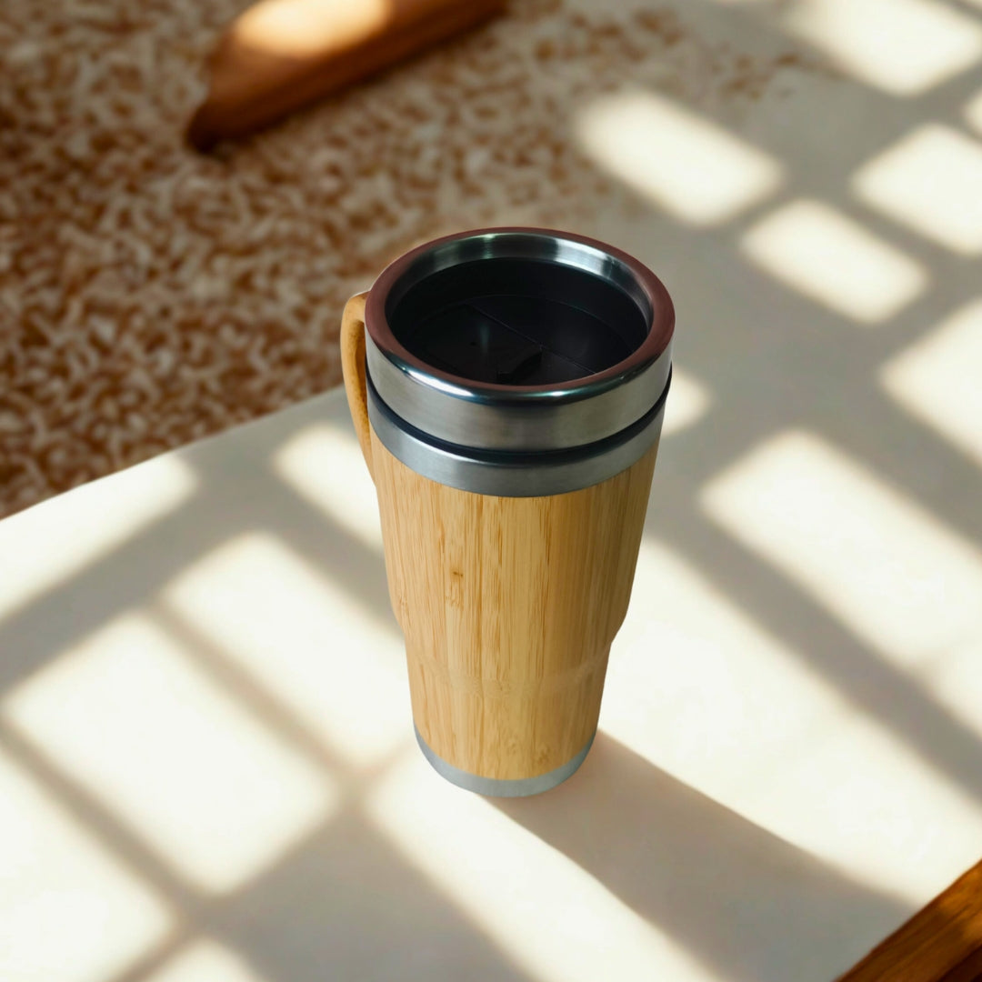 Bamboo Stainless Steel Lid And Handle