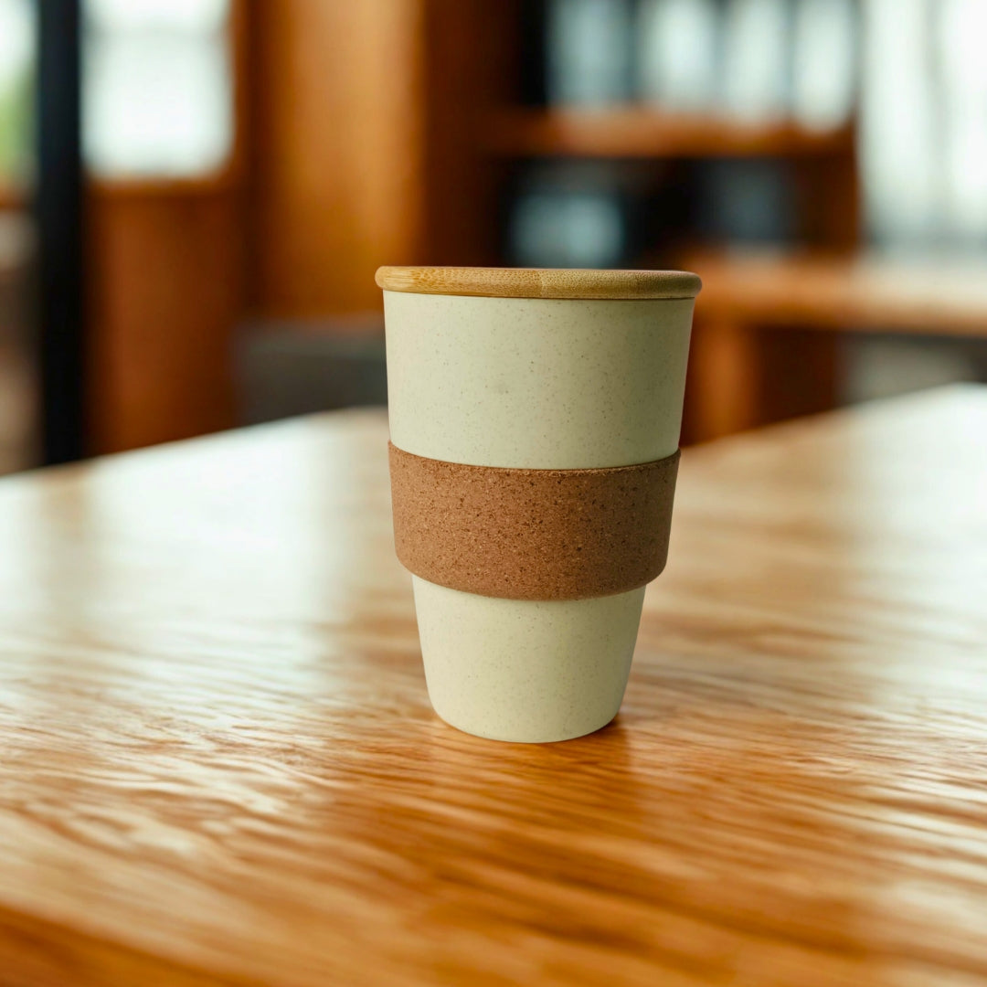 Eco Grip Sippers With Wooden Lid