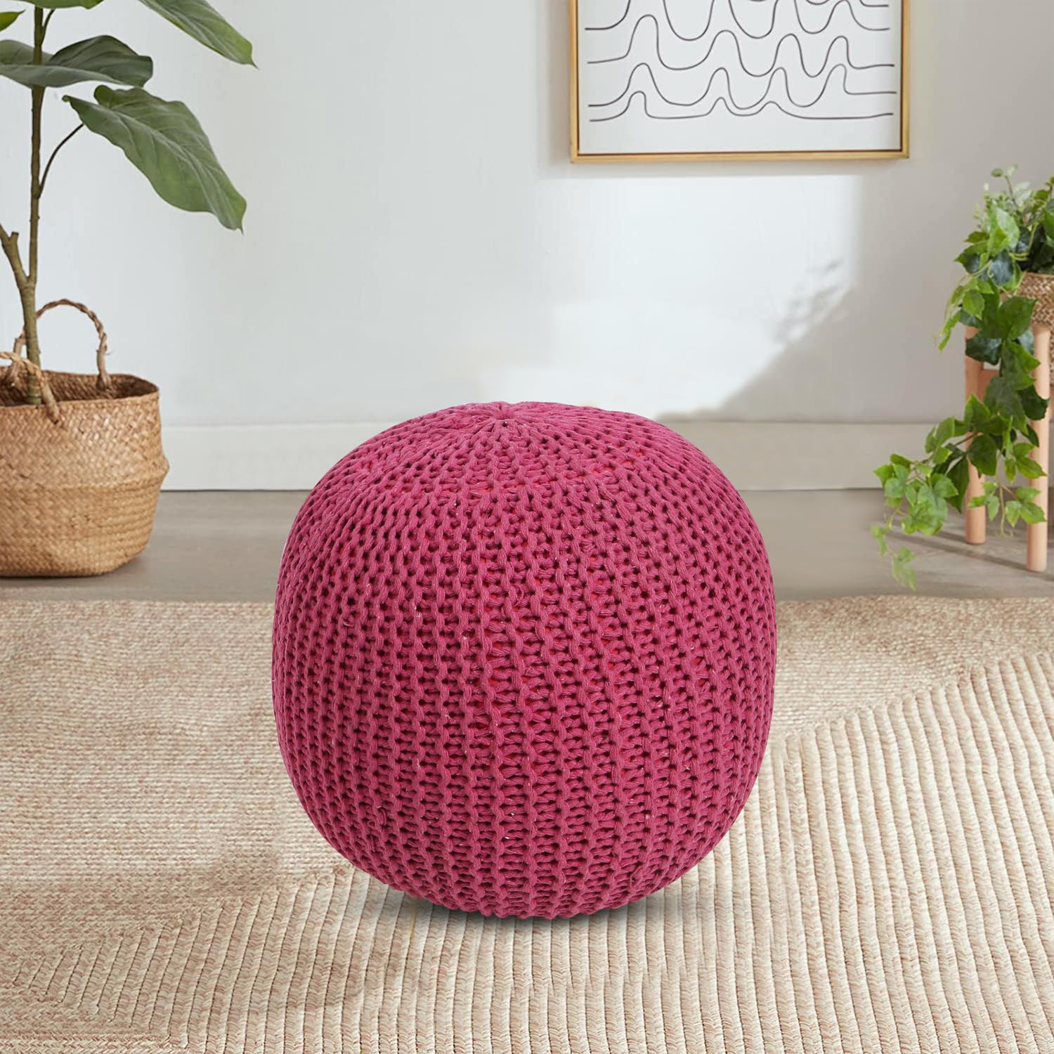 Pouffe Violet - Pouffe Ottoman