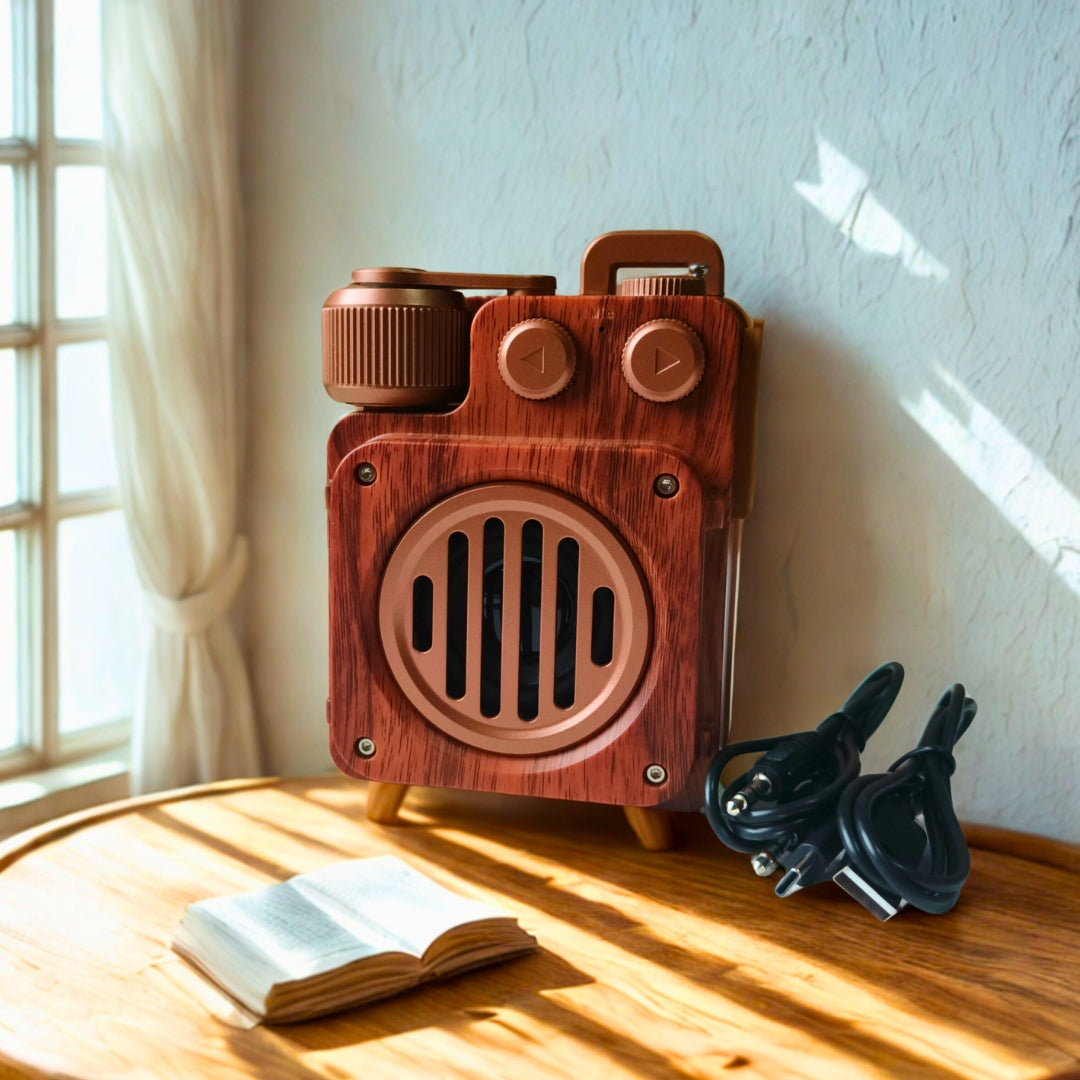 Camera Shaped Vintage Speaker