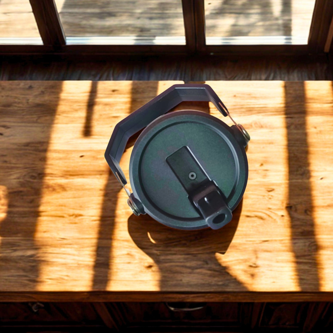 White Stainless Steel Insulated Sipper With Handle