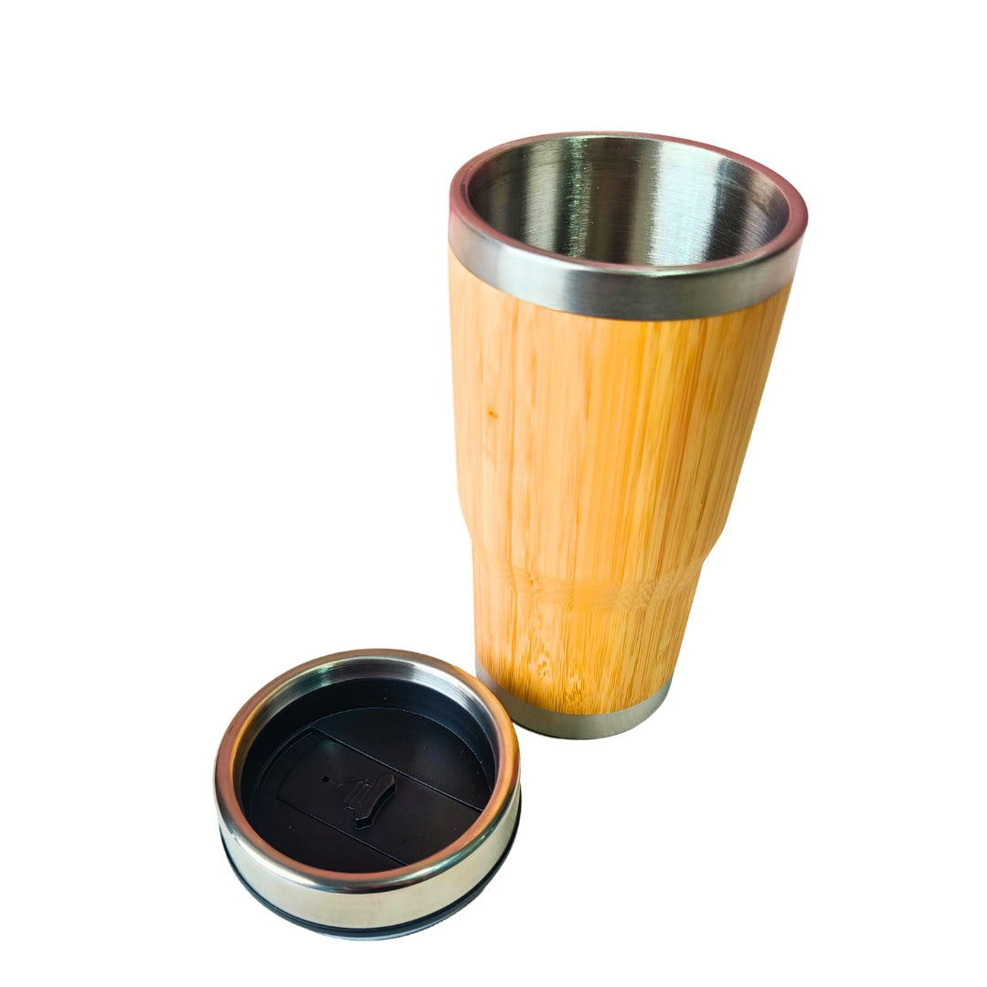Bamboo Stainless Steel Lid And Handle