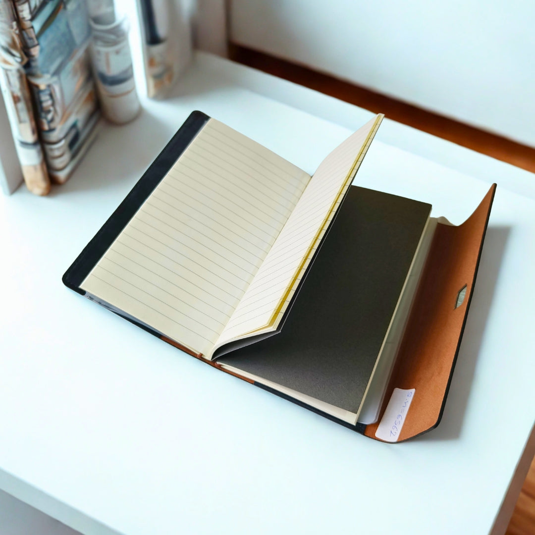 Black Card Holder Diary