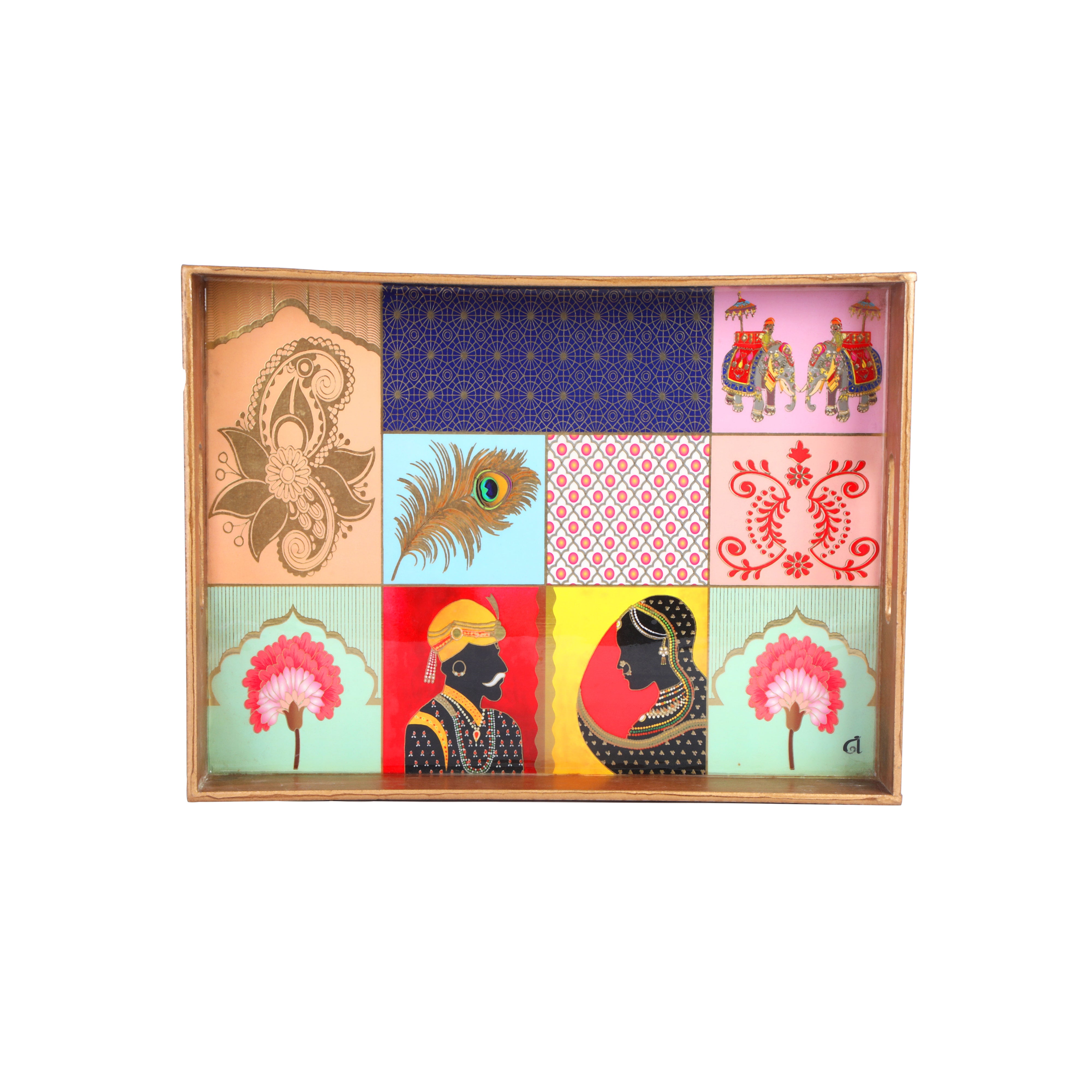 Single Tray - Mughal