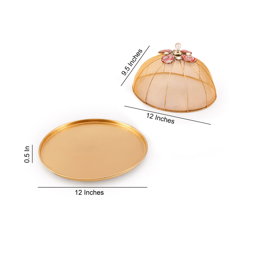 Metal Fruit Net - Gold