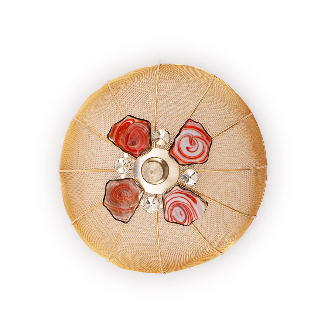 Metal Fruit Net - Gold