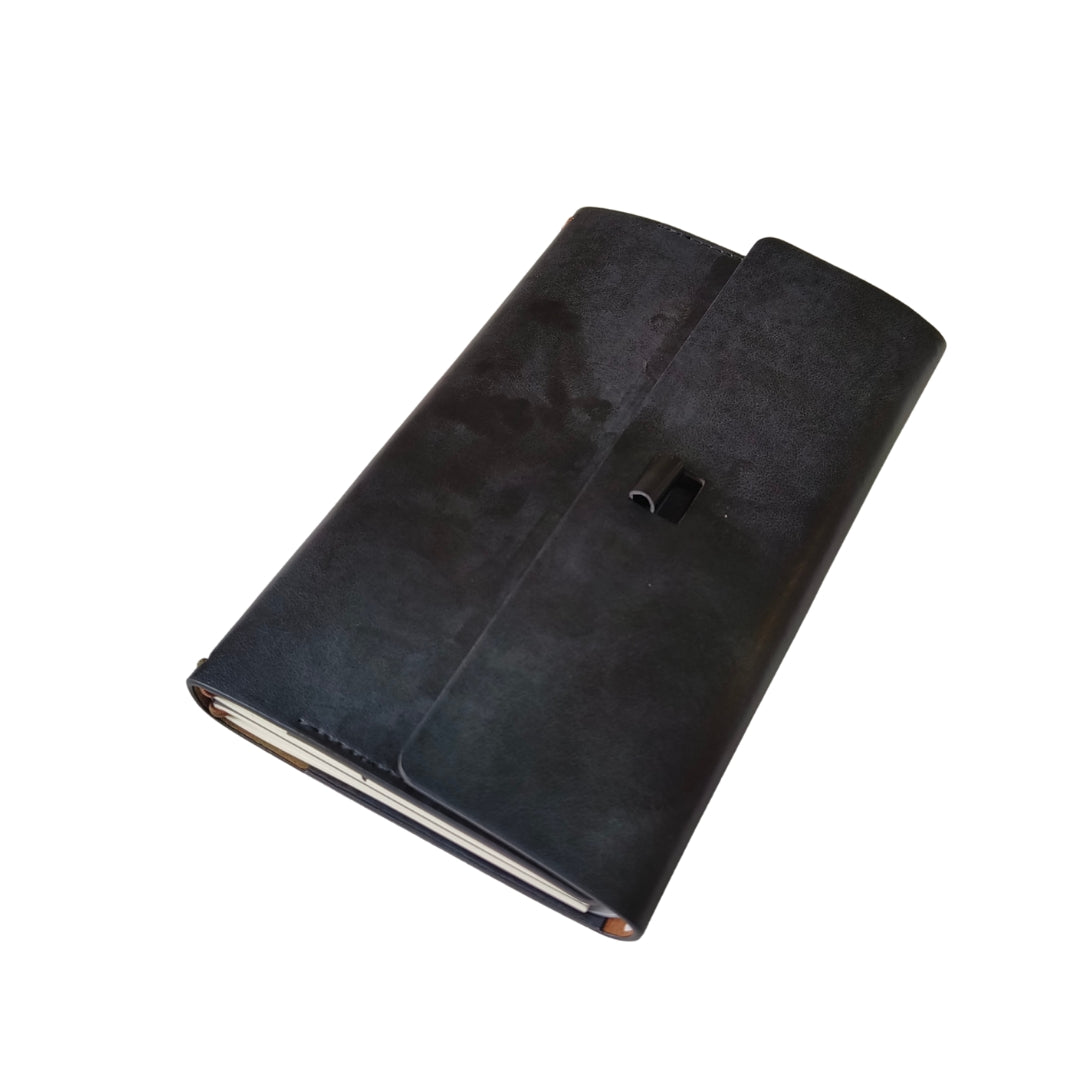 Black Card Holder Diary