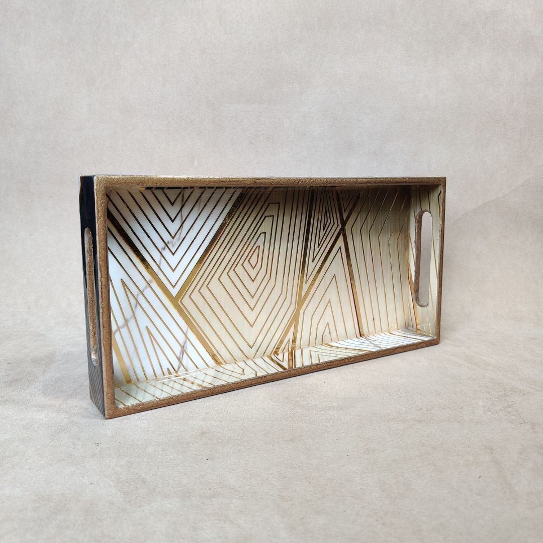 Rectangle Tray - Triangle