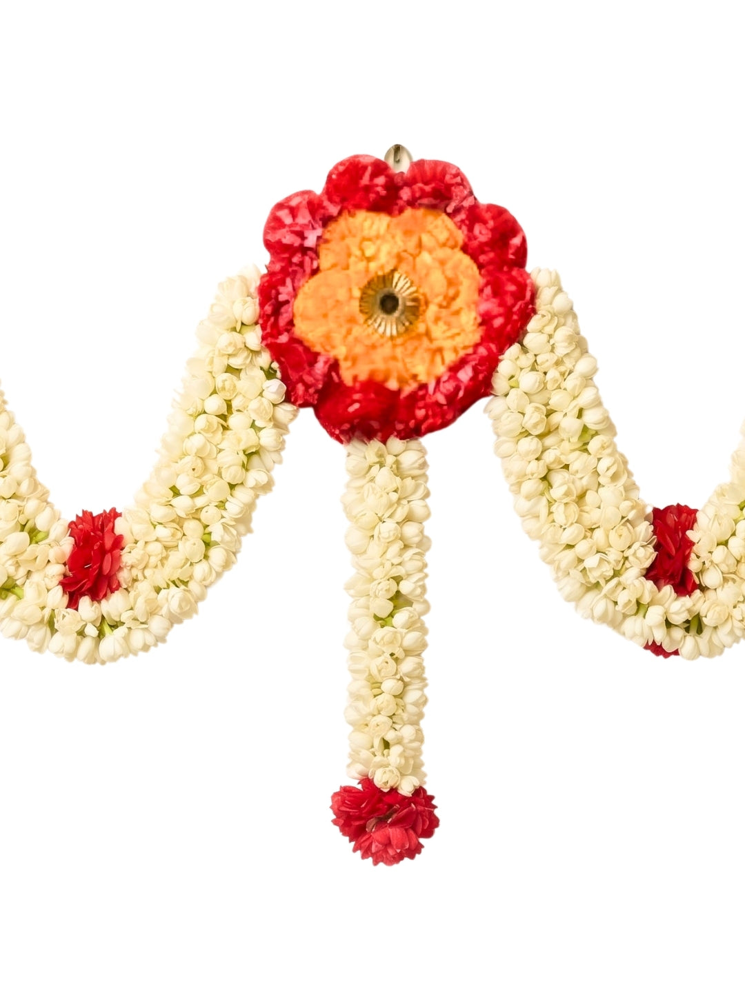 mahaparra scalp red flower toran