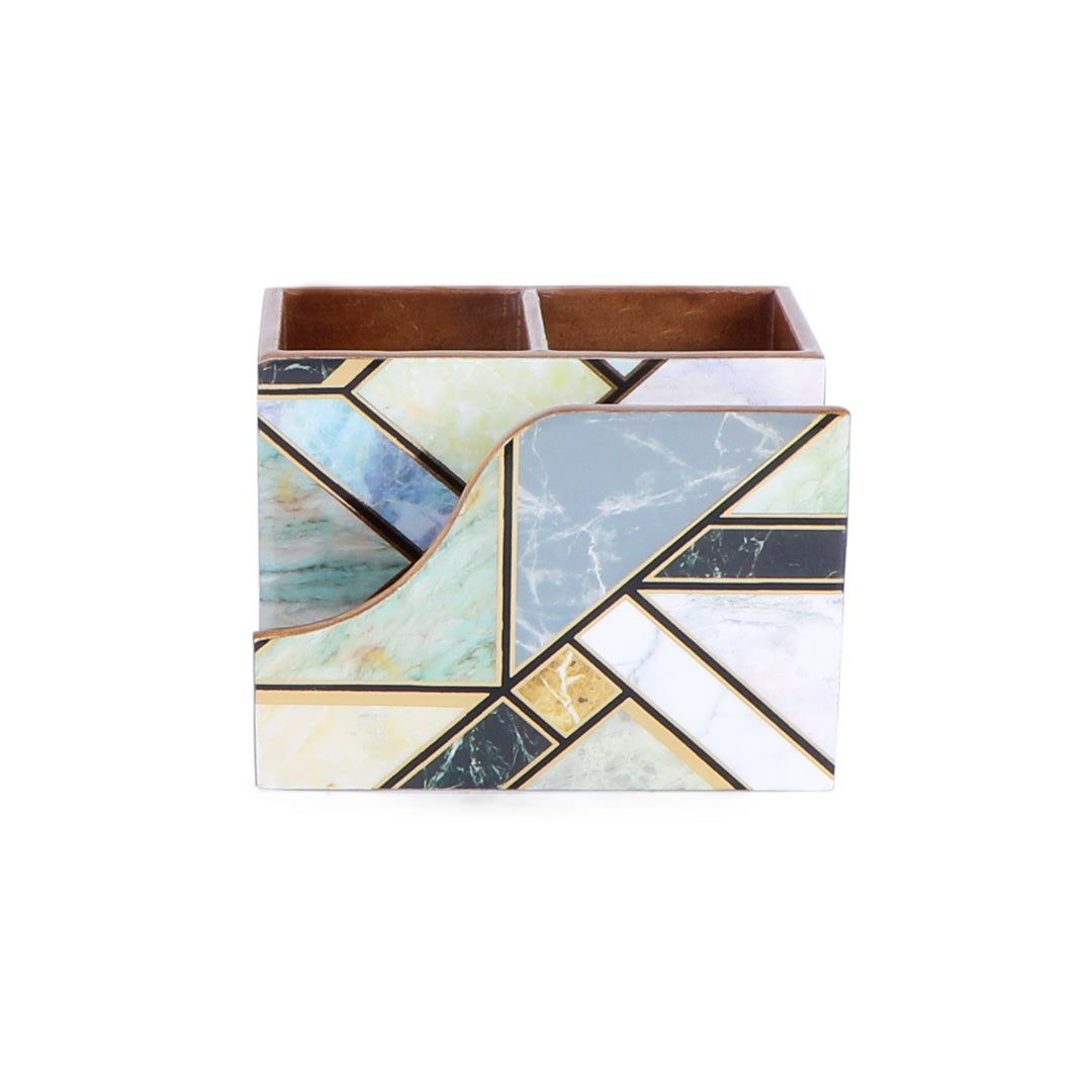 Small Cutlery Tissue Holder -Mosic