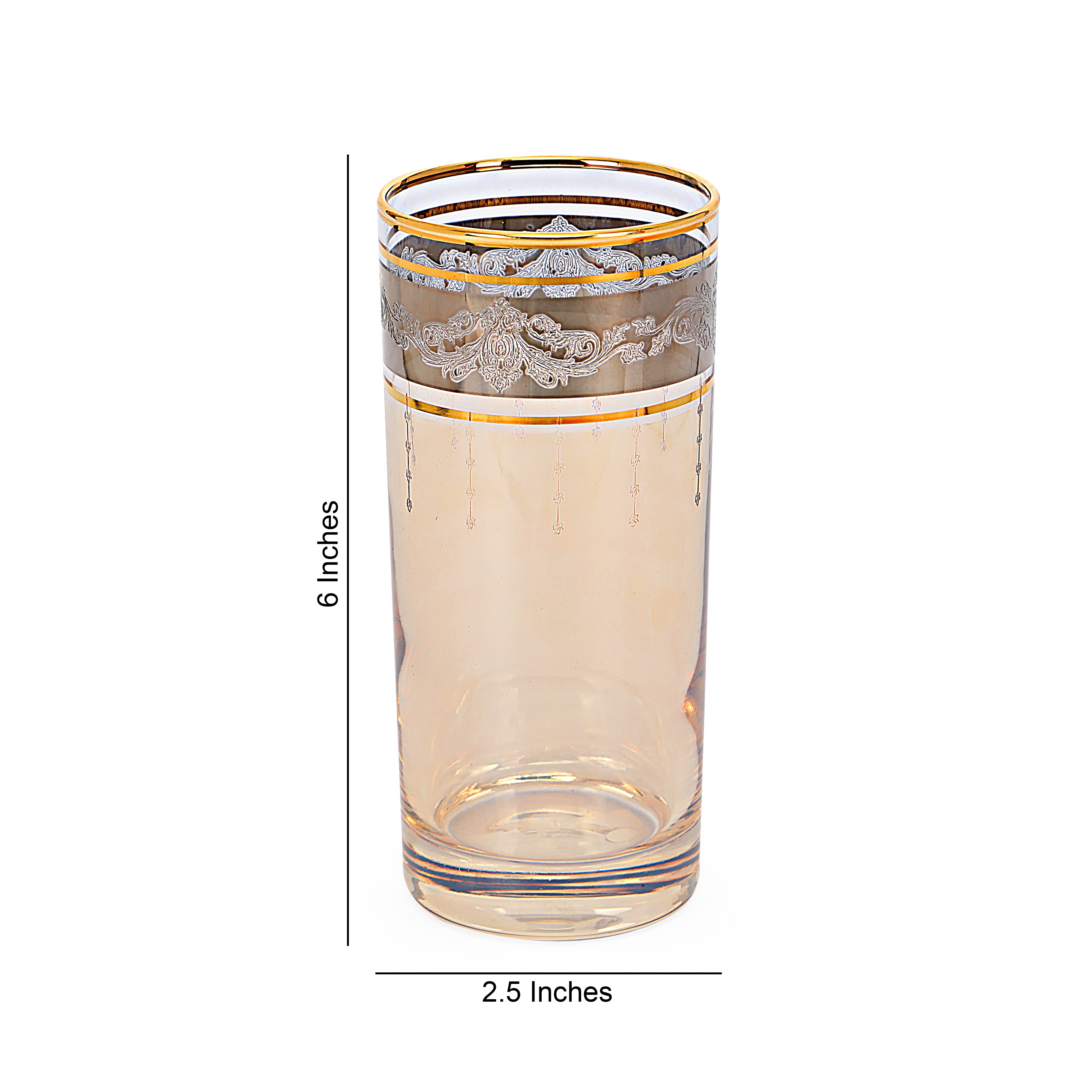 Water Glass Set - Marsala