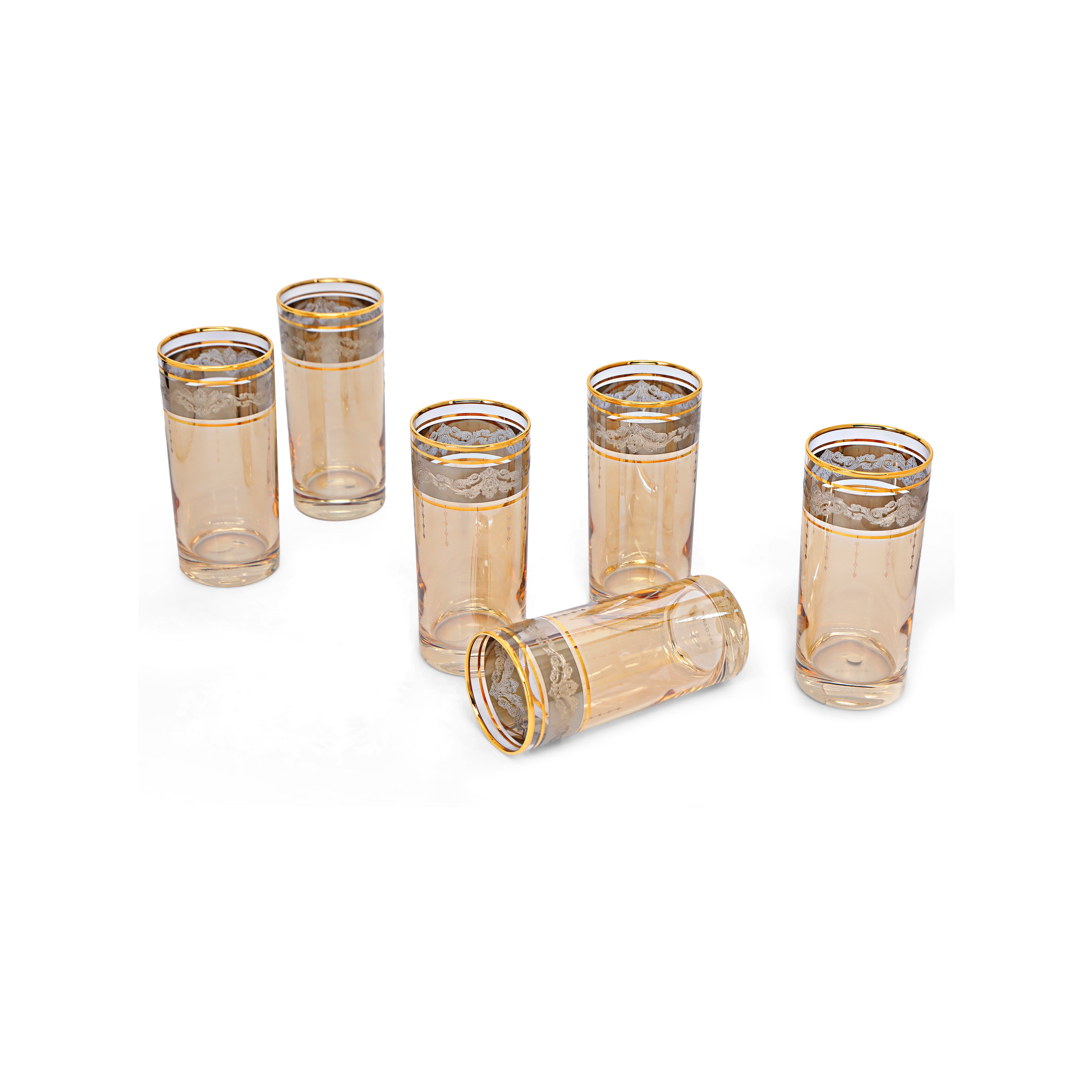 Water Glass Set - Marsala