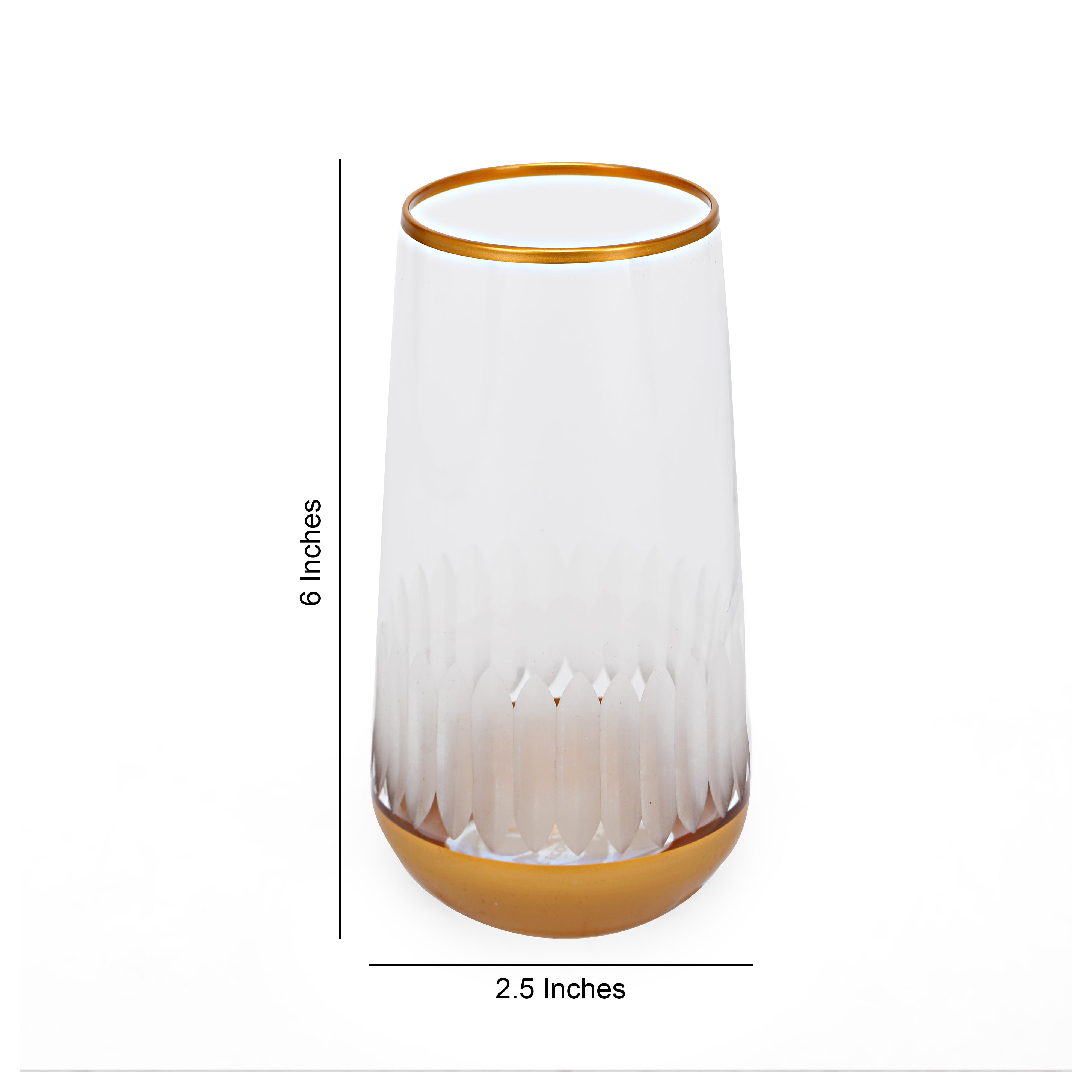 Water Glass Set - Sun Flower