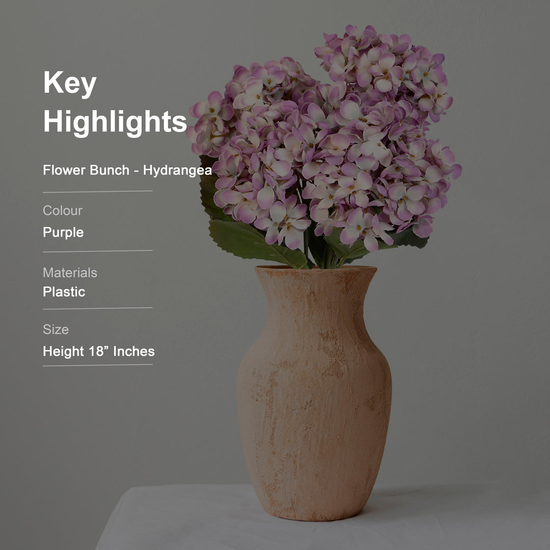 Flower Bunch - Hydrangea Purple
