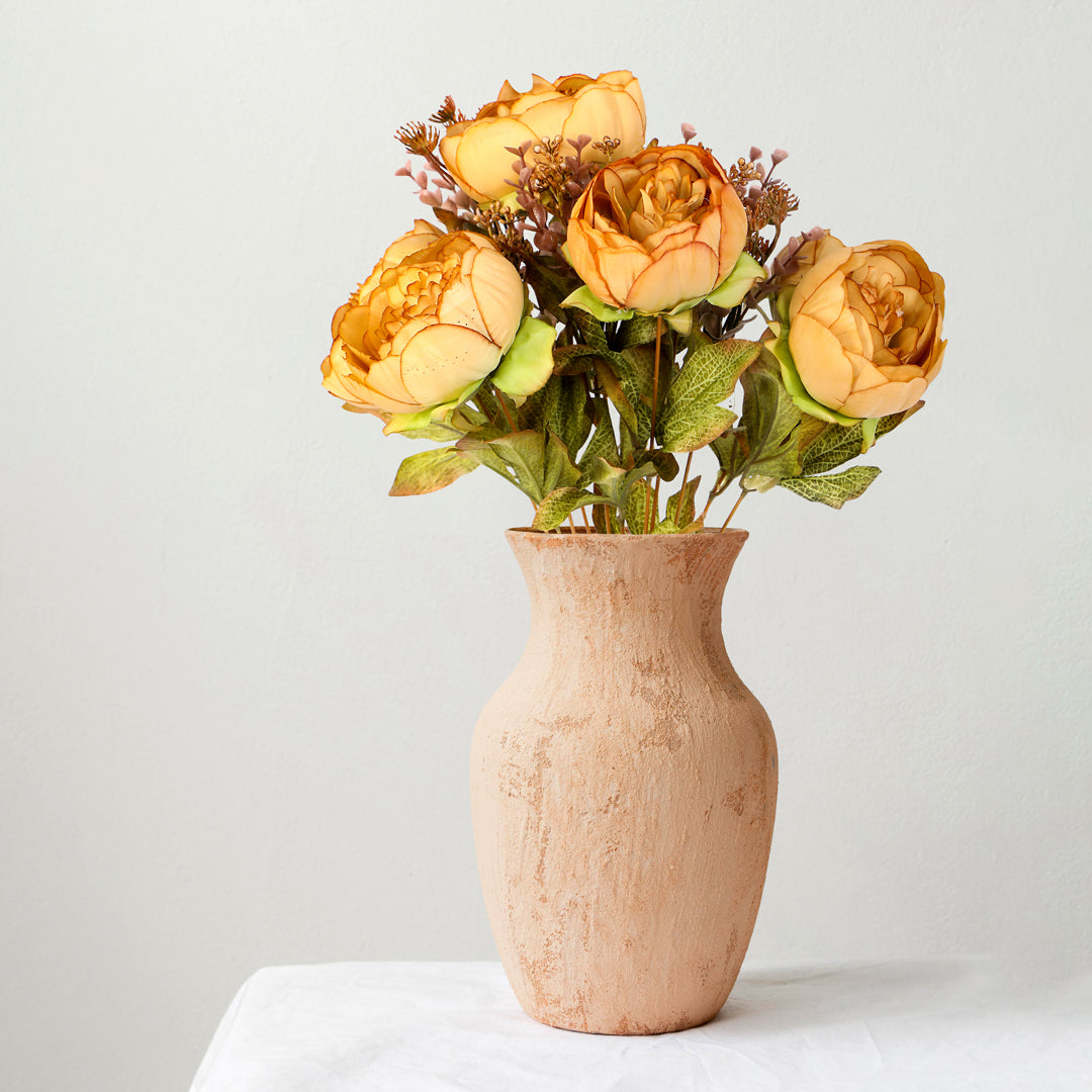 Flower Bunch - Peony Yellow - The Home Co.