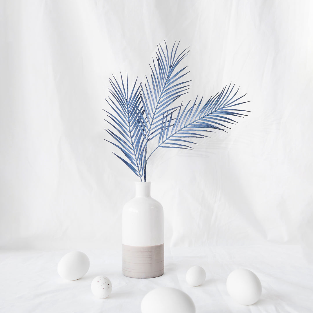 Flower Bunch - Big Fern Dark Blue Sticks