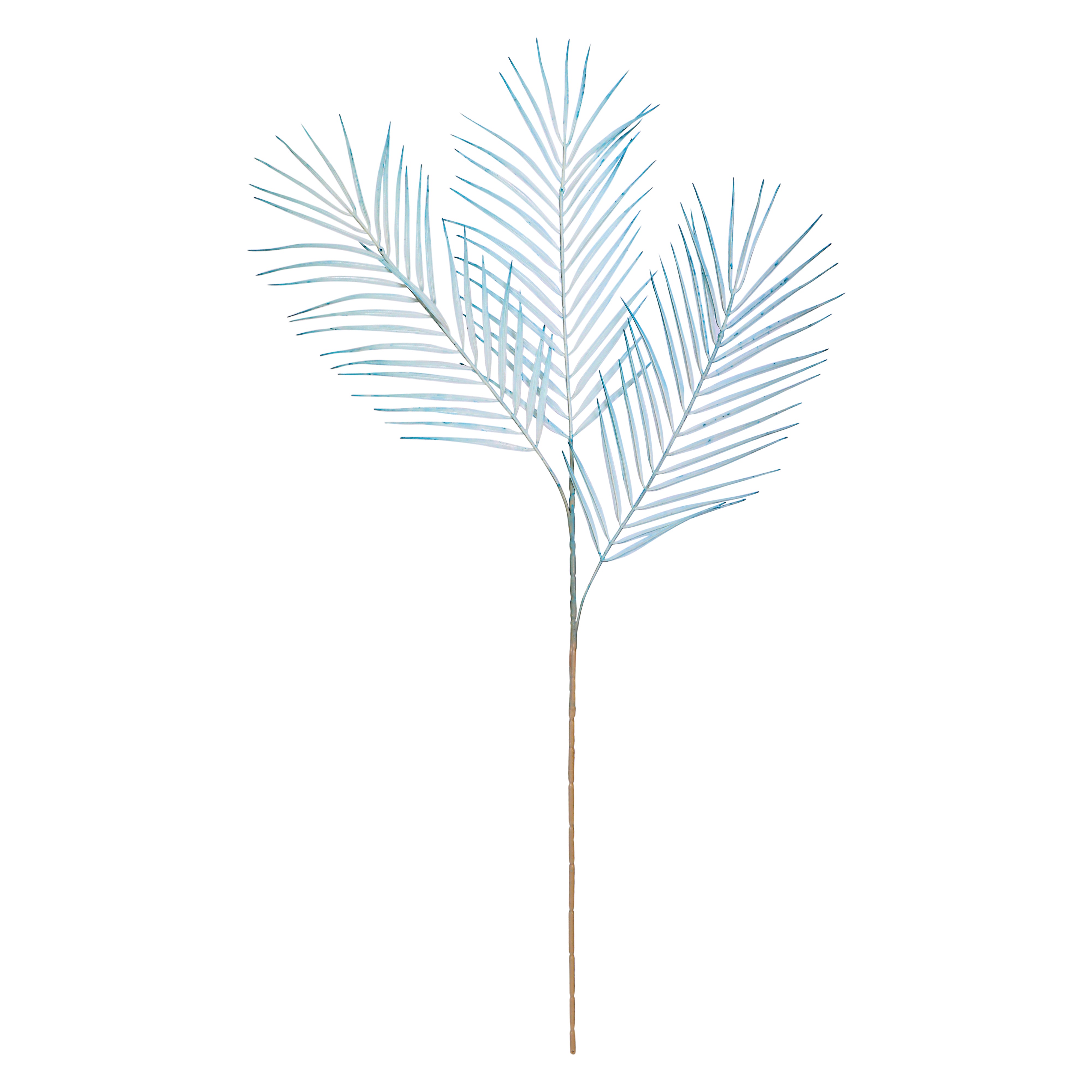 Flower Bunch - Big Fern Light Blue Sticks