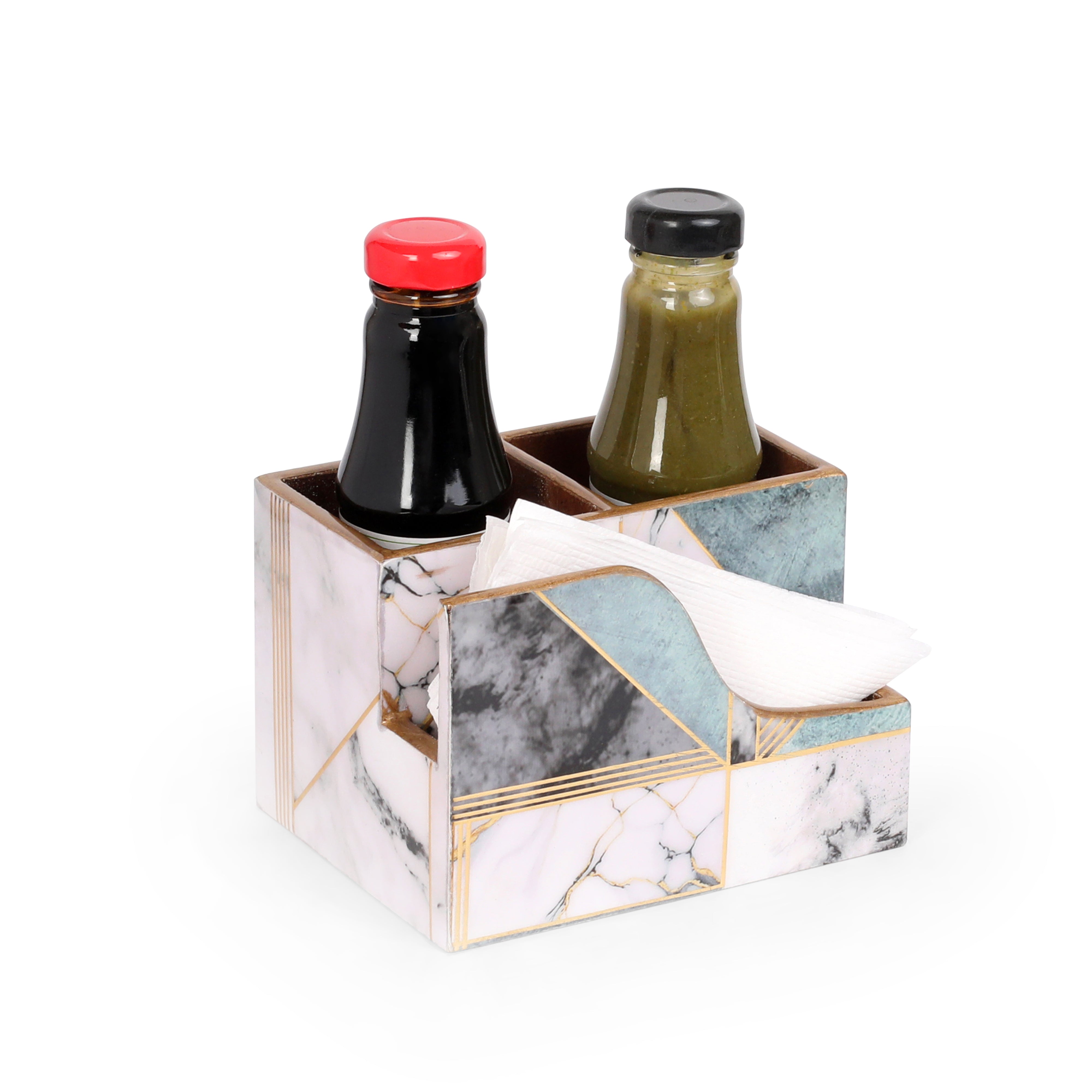 Small Cutlery Tissue Holder - New Onyx