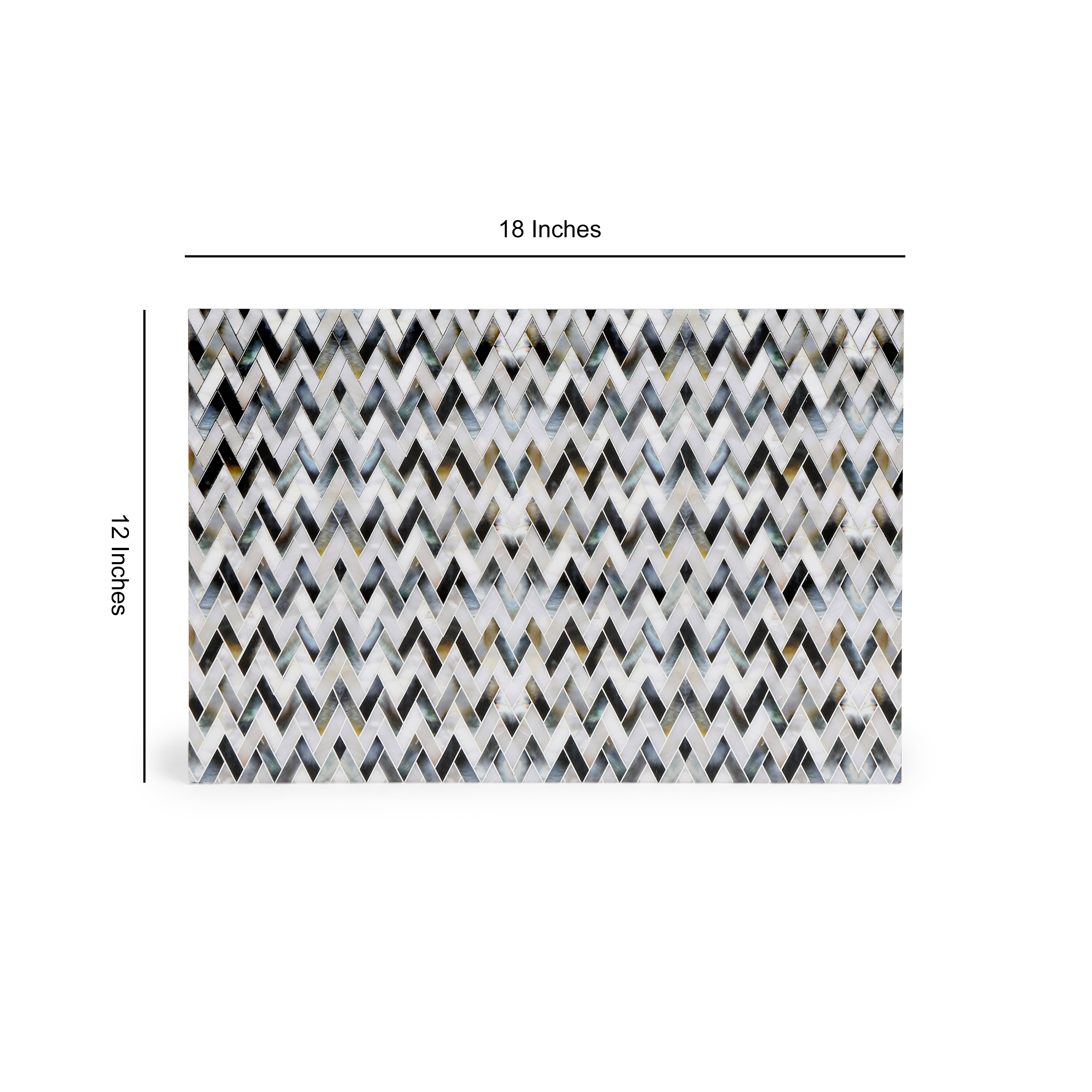 Tablemat- Zigzag (1 Pc)
