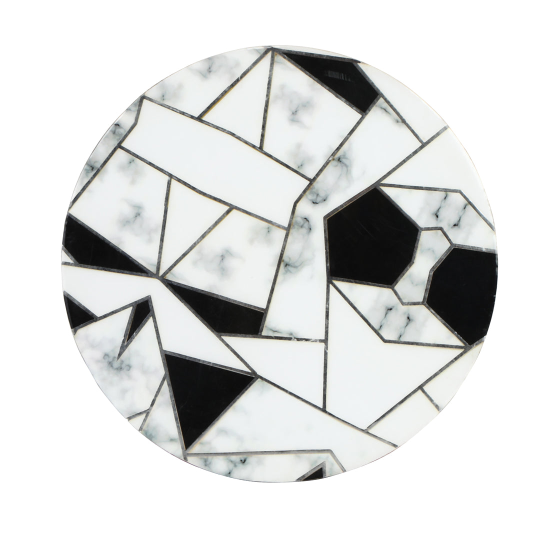 Trivet - Triangle Pattern - Round Trivet