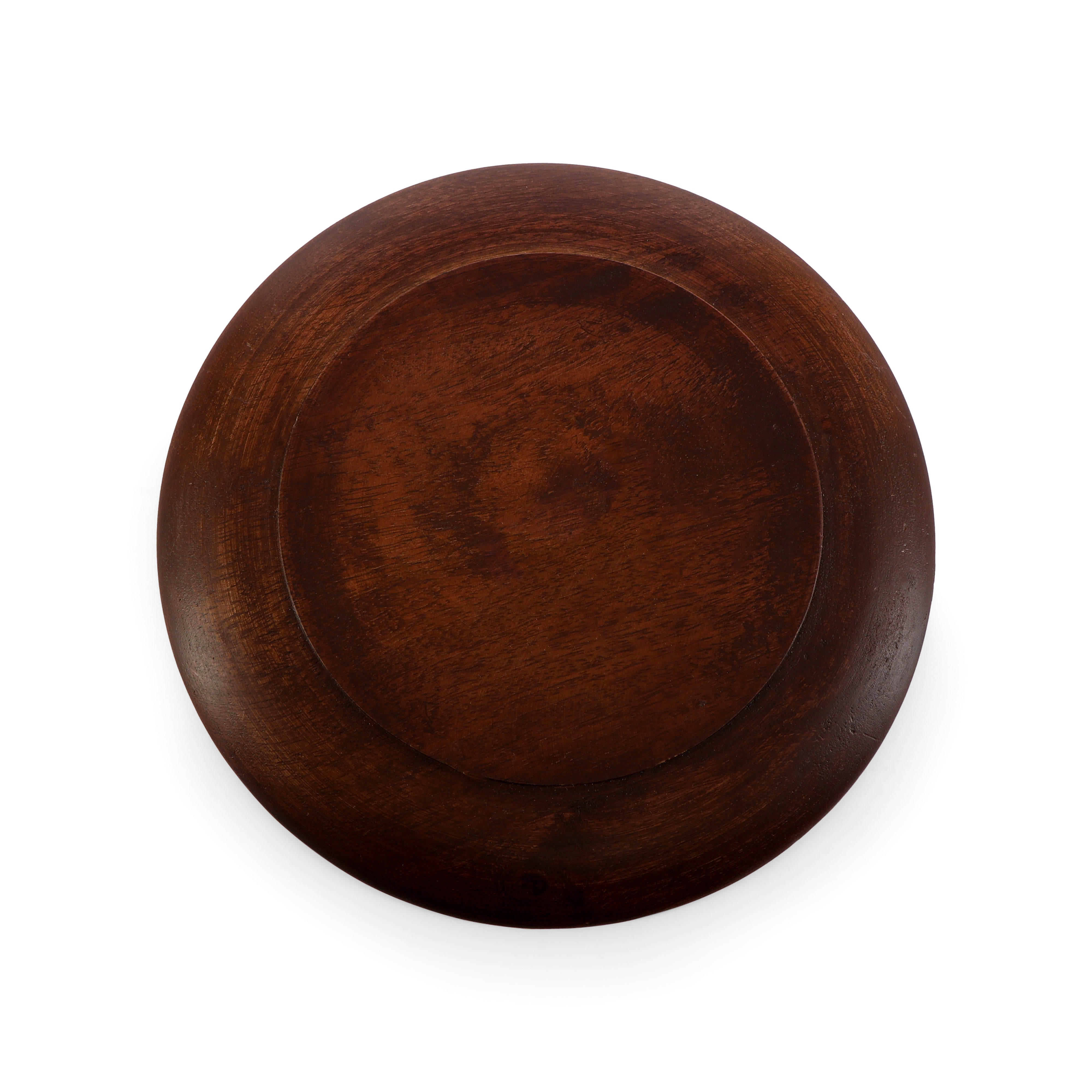 Aluminium & Wooden Bird 2 Tier Platter