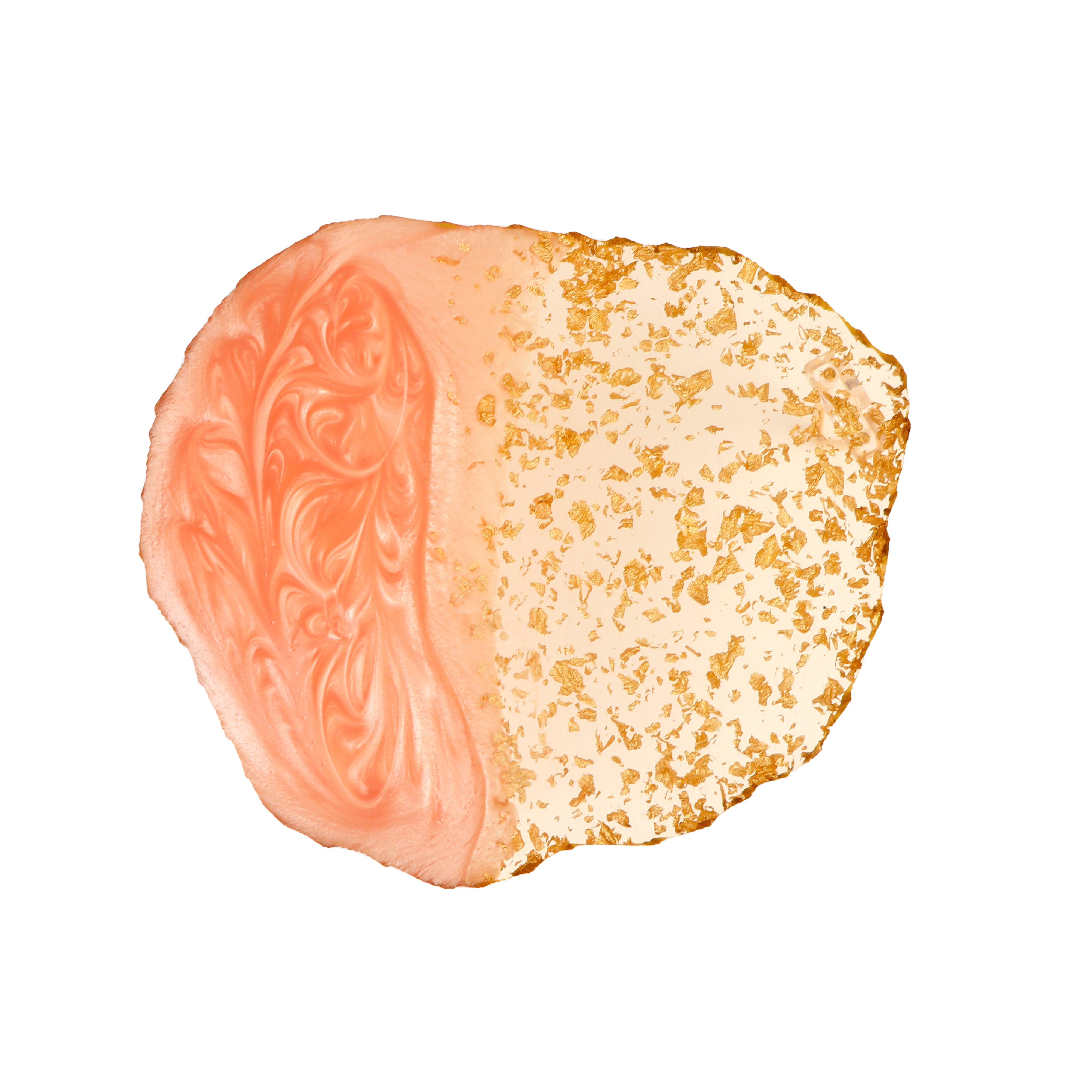 Pink & Gold 2 Tone Resin Cake Stand With Picker