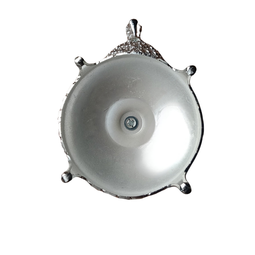 Decorative Silver Plated Peacock Footed Bowl