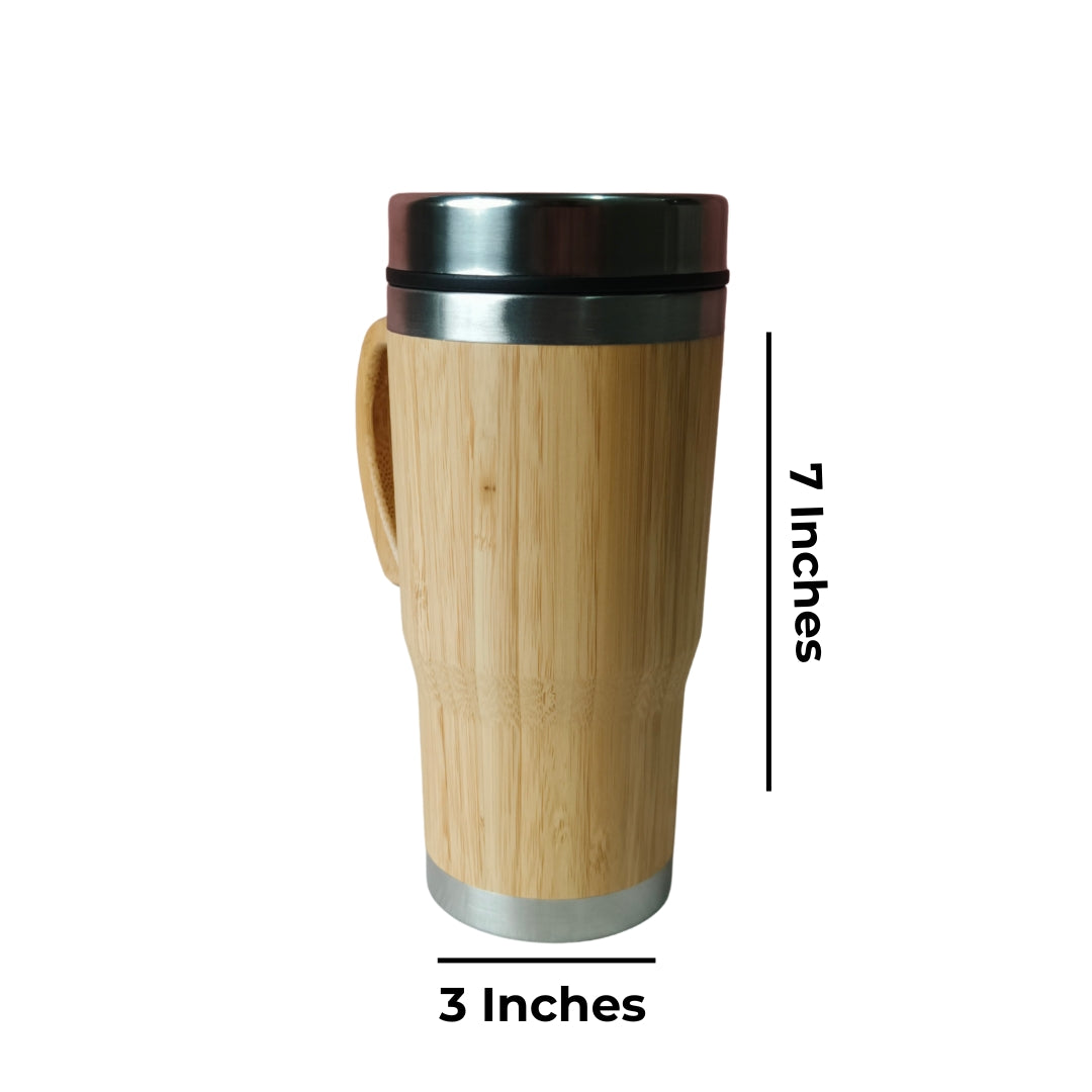 Bamboo Stainless Steel Lid And Handle