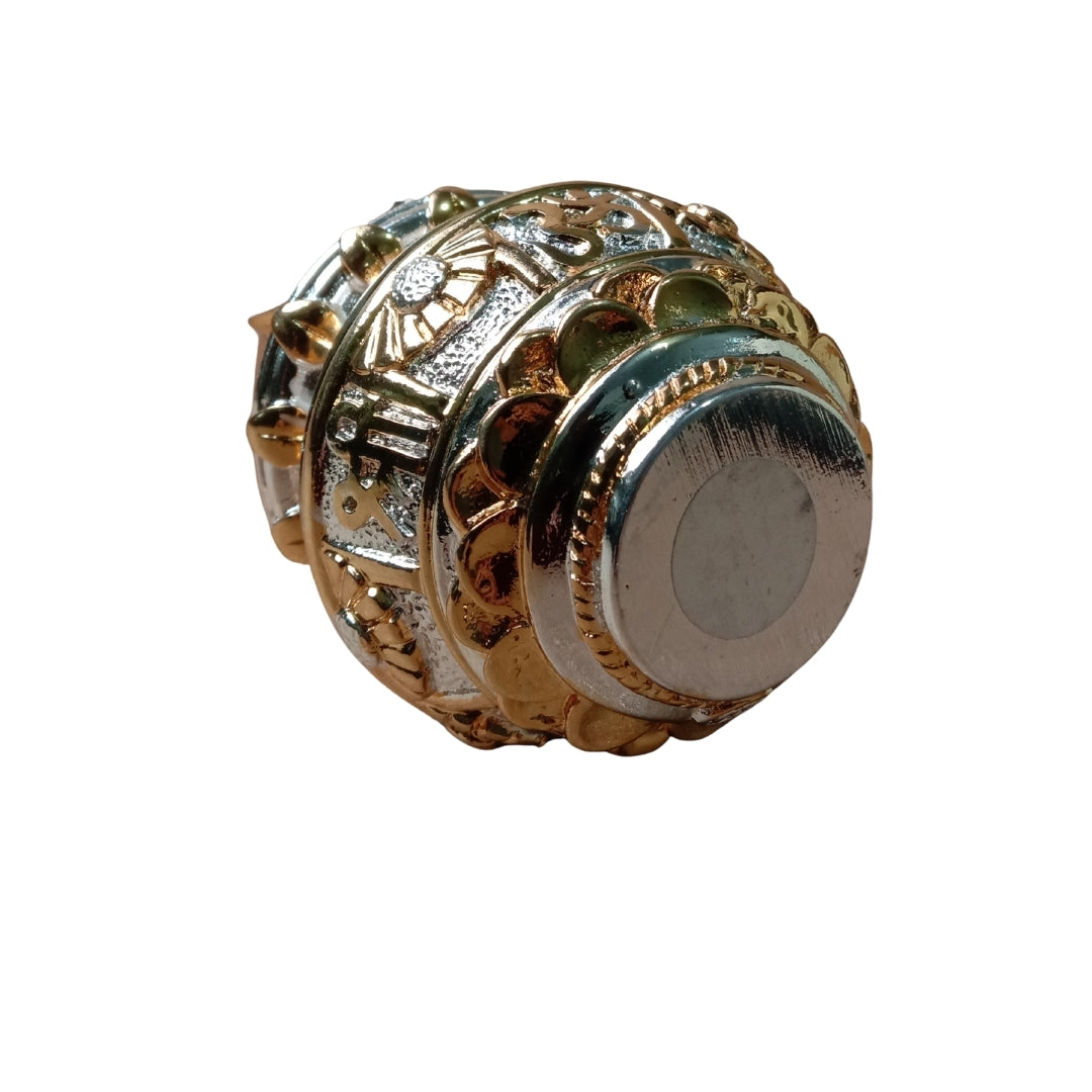 The Home Co- 999 Pure Silver Plated & 24K Gold Plated Wealth Kalash Sacred 5 Inch Abundance Idol (Copy)