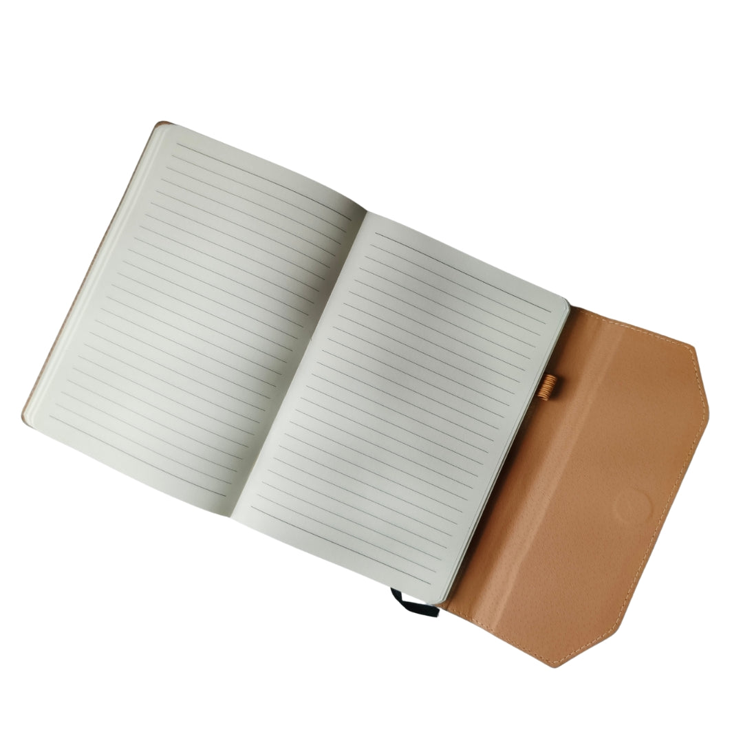 Black & Grey Flap Diary