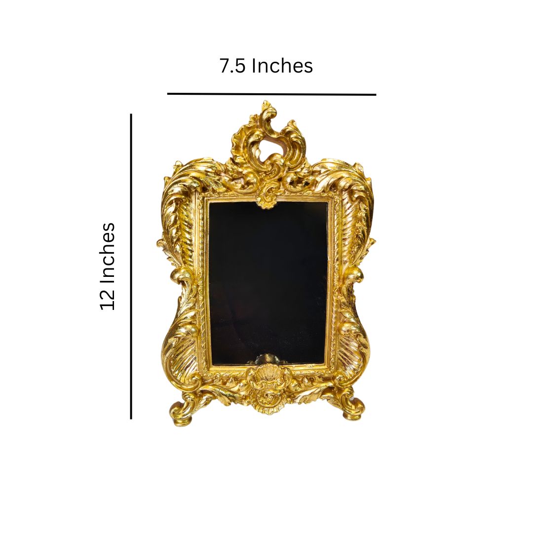 Gold Resin Vintage vertical photoframe