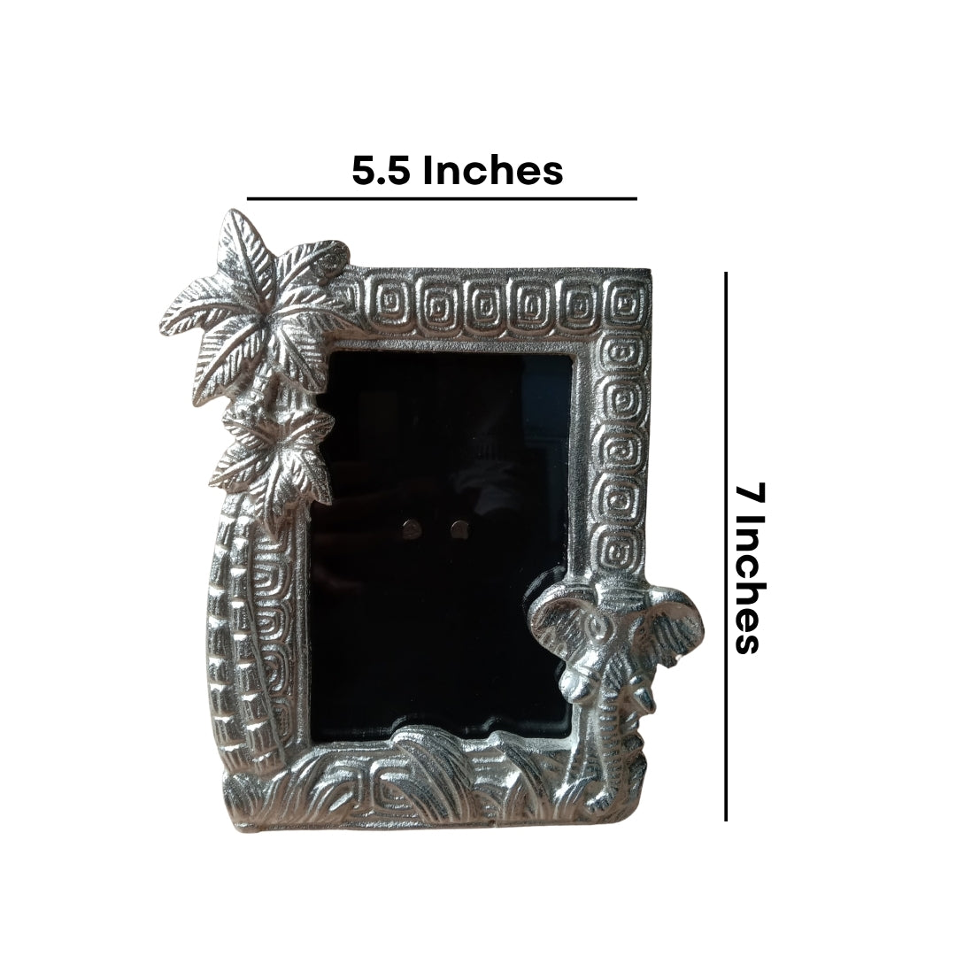 Aluminium Photoframe - Elephant Design