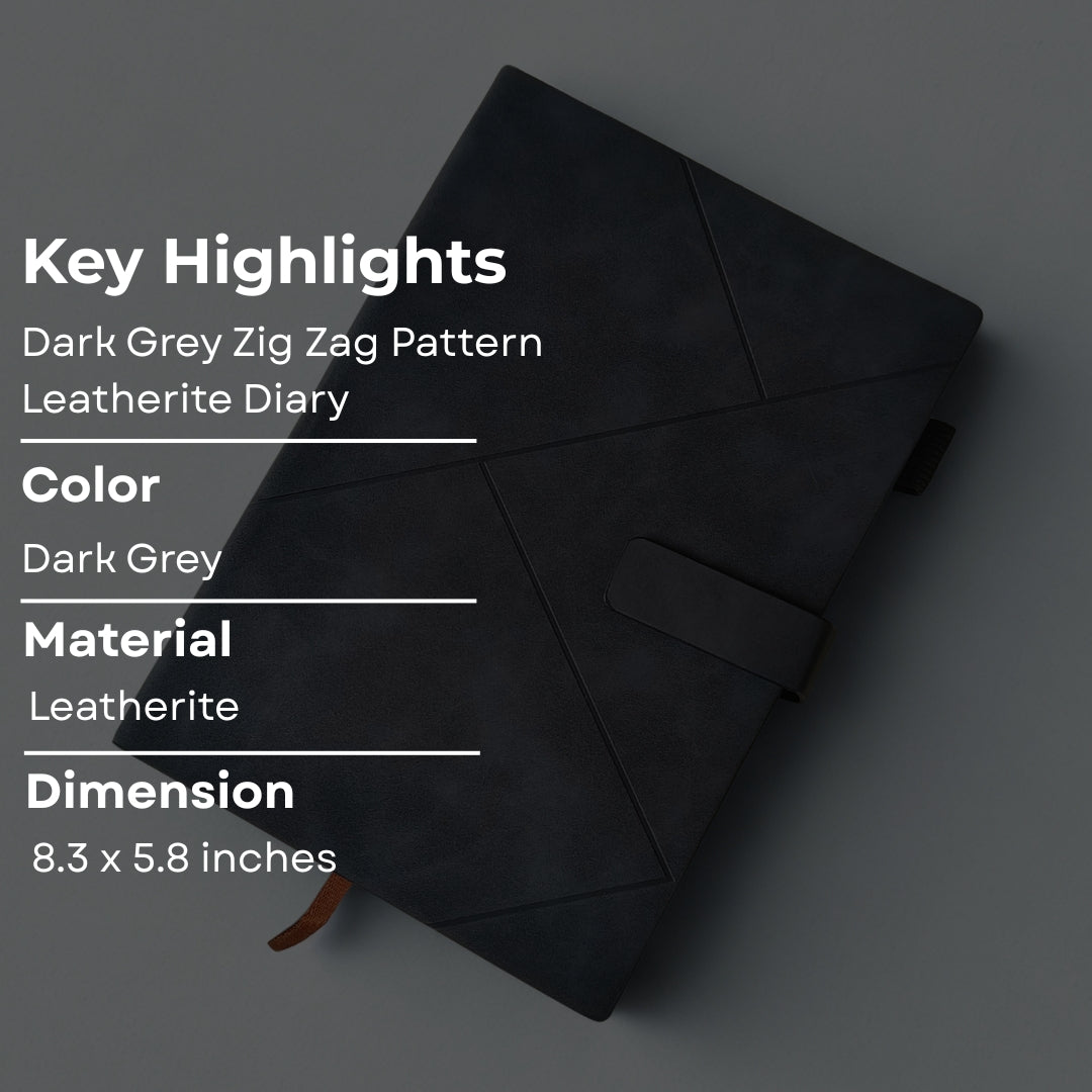 Black Triangle Cut Diary