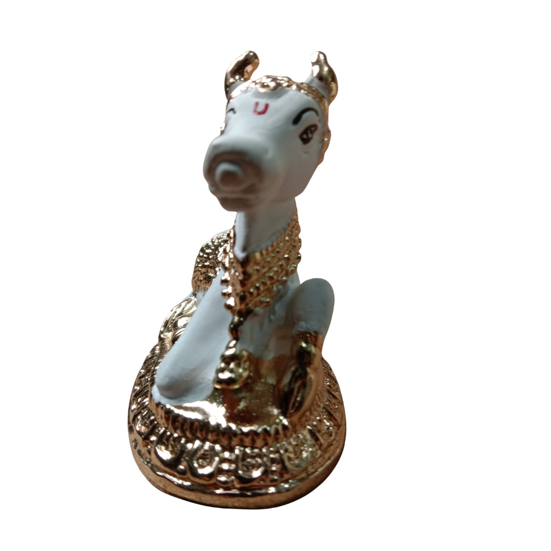 The Home Co- 24K Gold Plated The Divine Sentinel Fiber Nandi