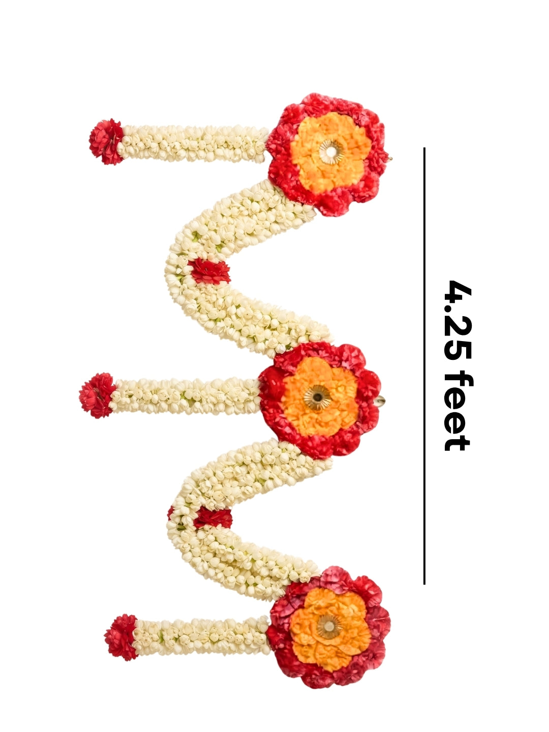 mahaparra scalp red flower toran