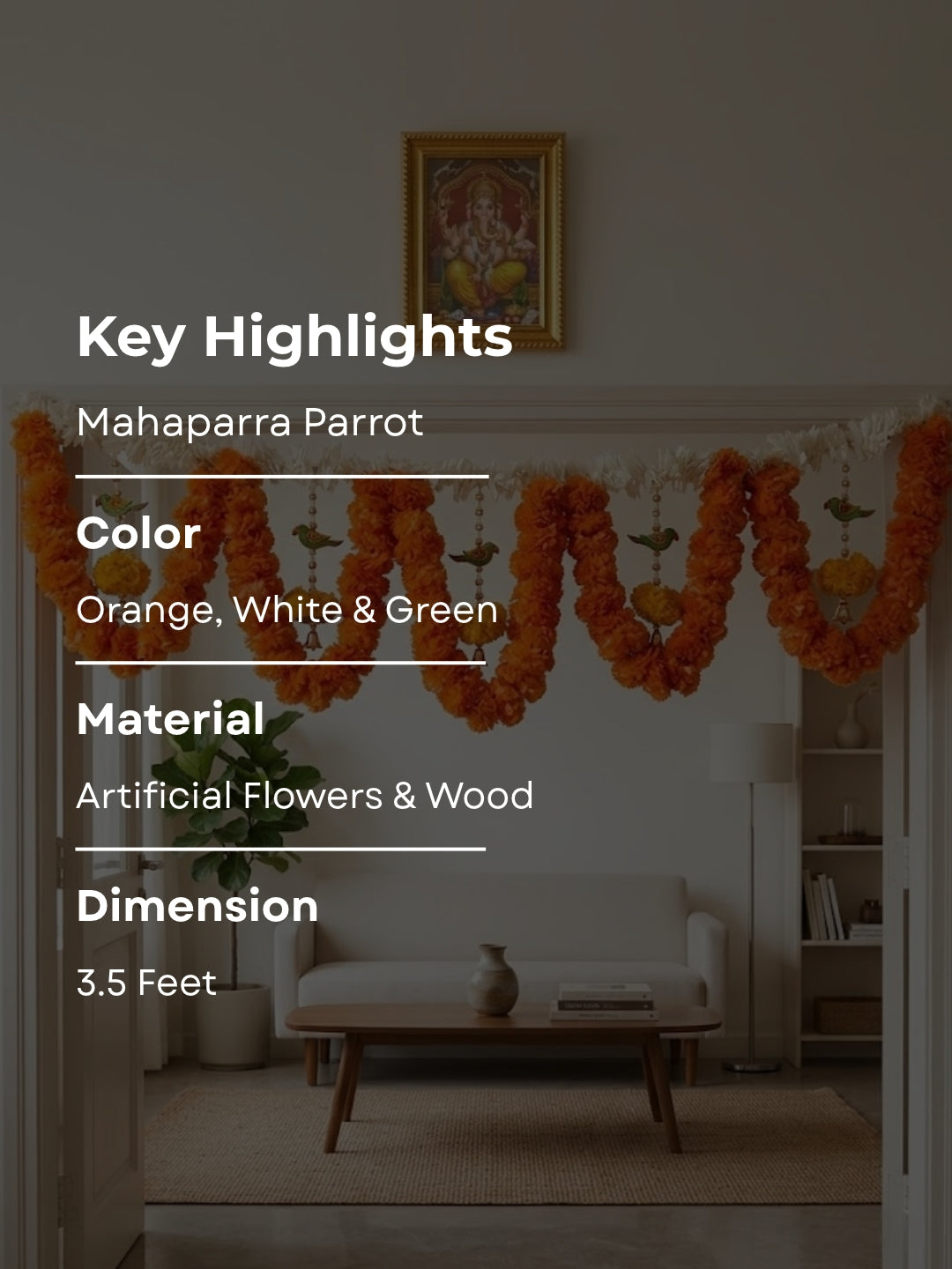 mahaparra parrot toran