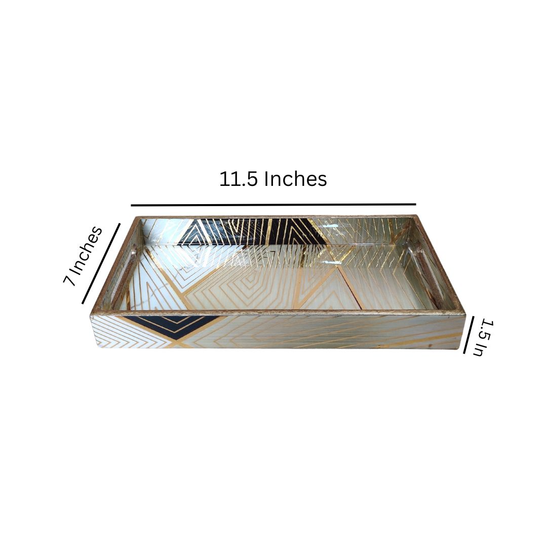 Rectangle Tray - Triangle