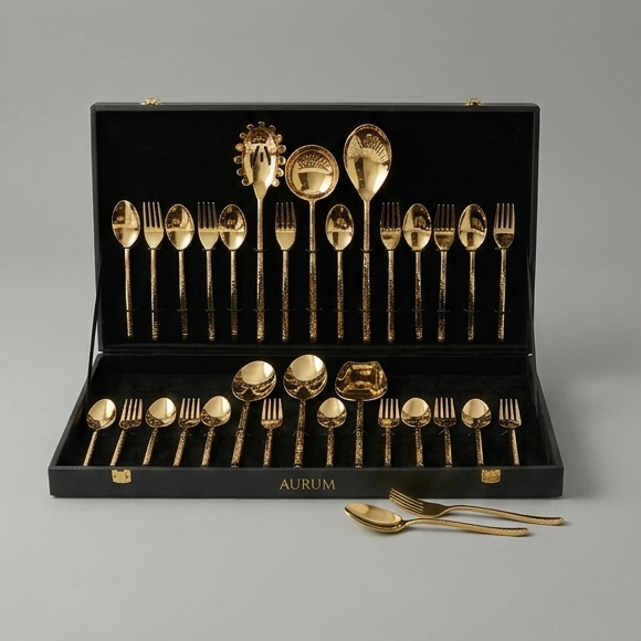 Cutlery set Gold