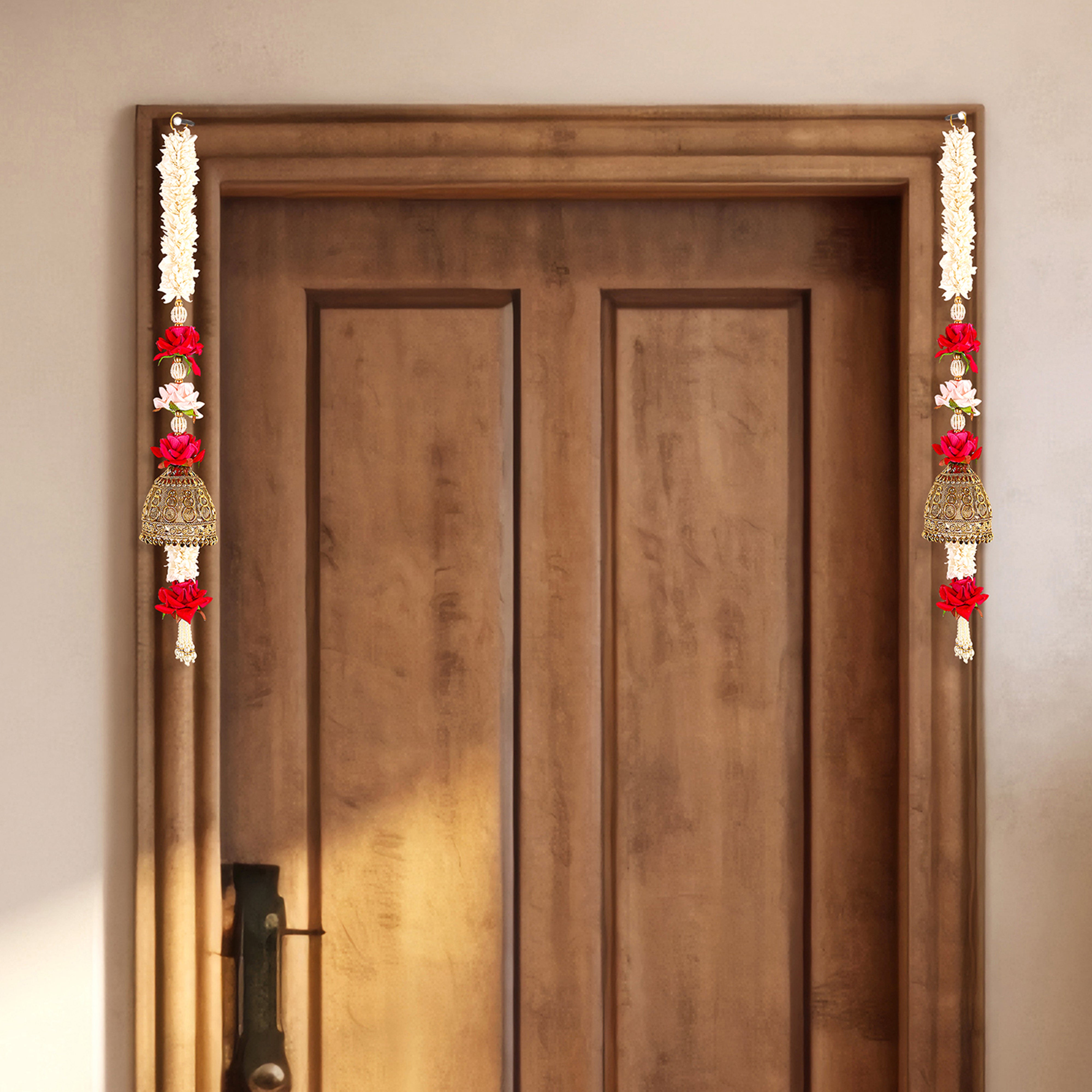 Dome Bell Side Hangings Set Of 2