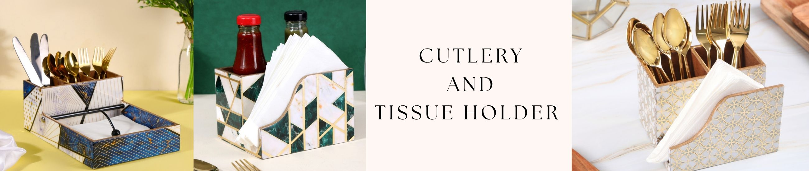 Cutlery Tissue Holder