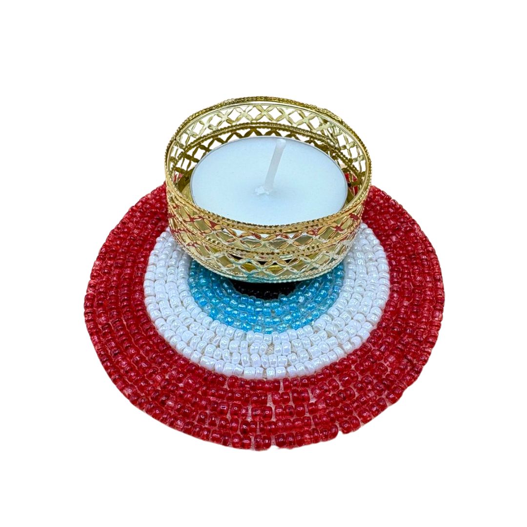 Evil Eye Tea Light Holders Set of 5 Multicolor