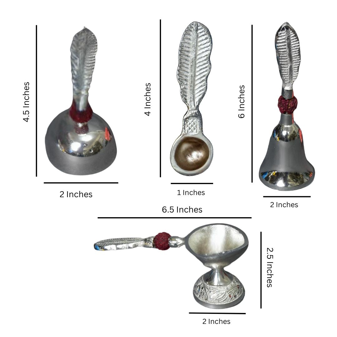 Rudraksha Ganesh Puja Thali Set