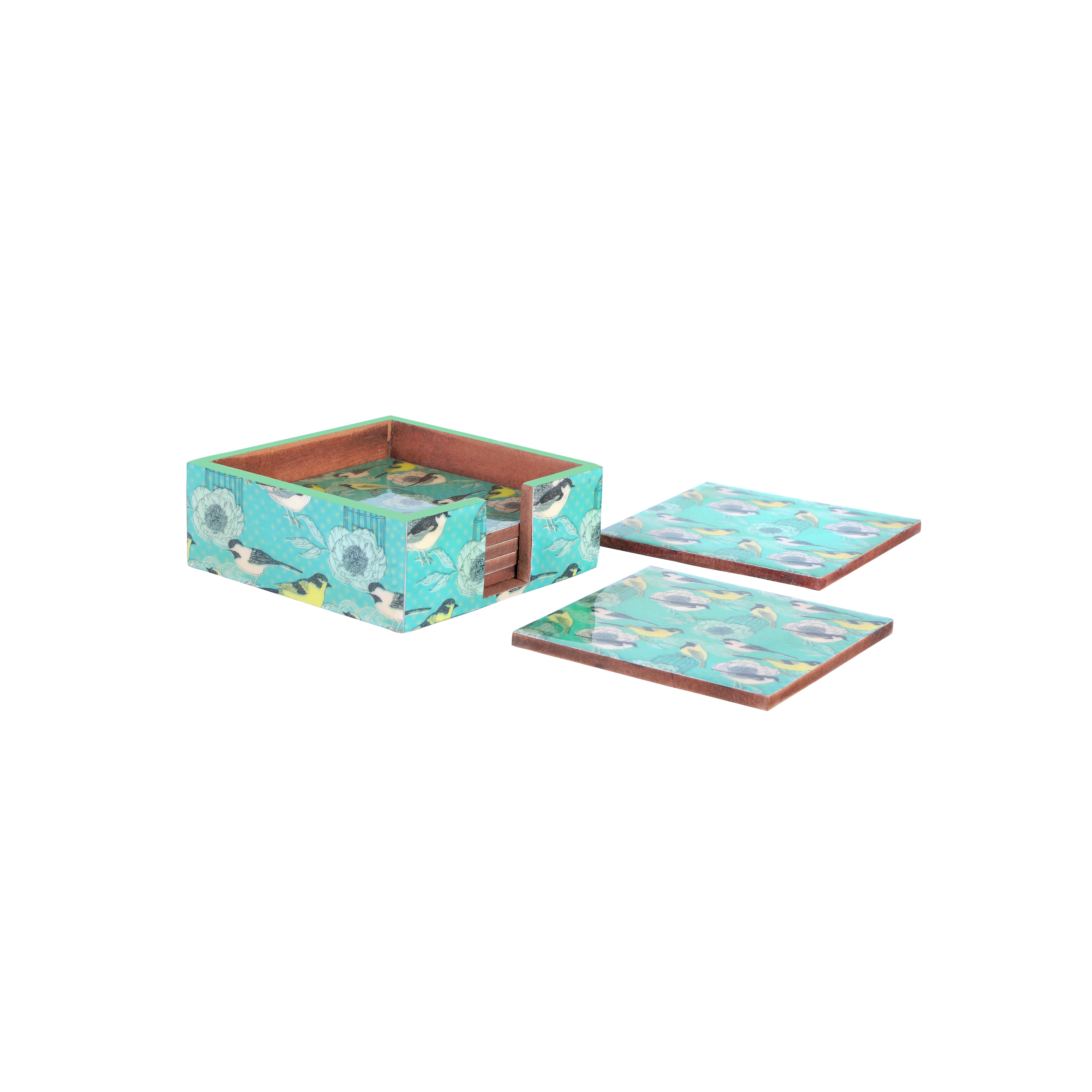 Table Coaster - Bird Cage (Set of 6)