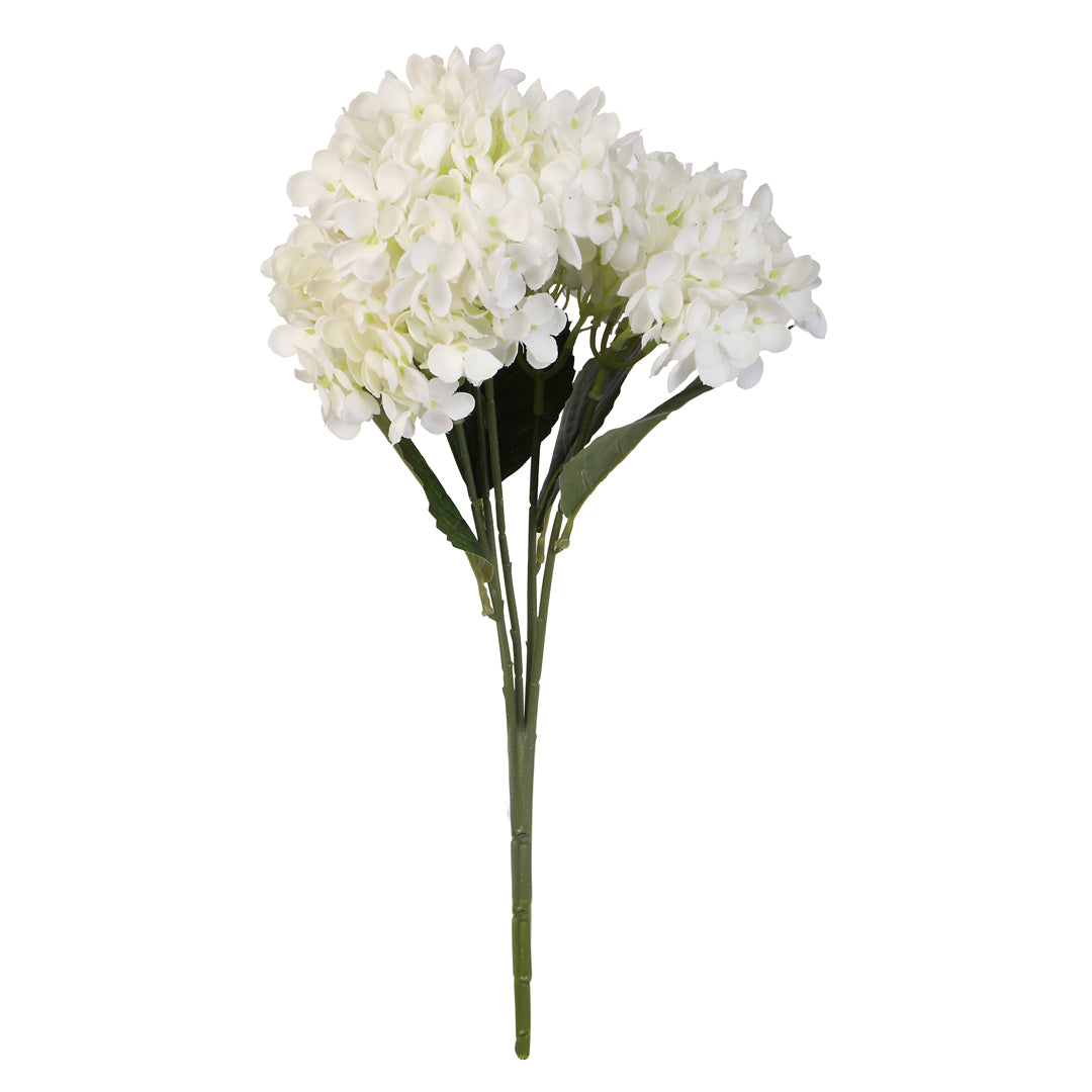 Flower Bunch - Hydrangea White 4- The Home Co.