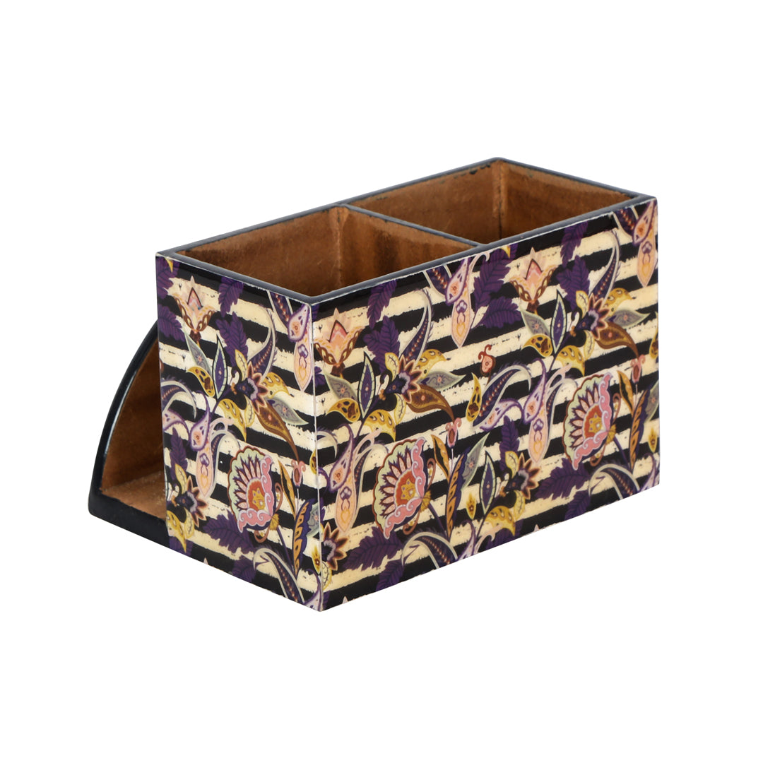 Cutlery Tissue Holder - Purple