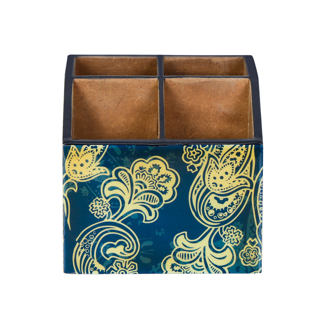 Cutlery Tissue Holder - Blue