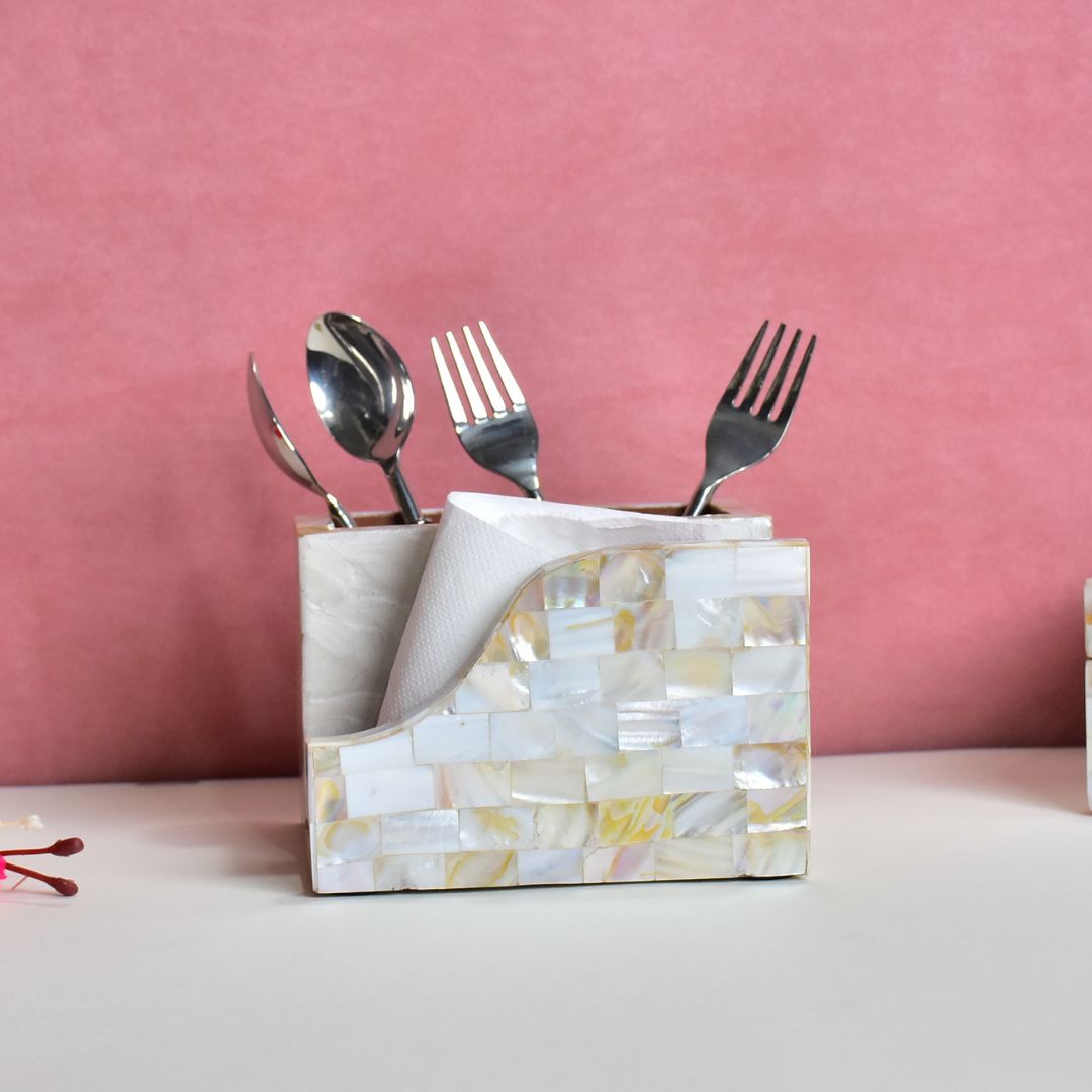 Small Cutlery Tissue - Mother Of Pearl